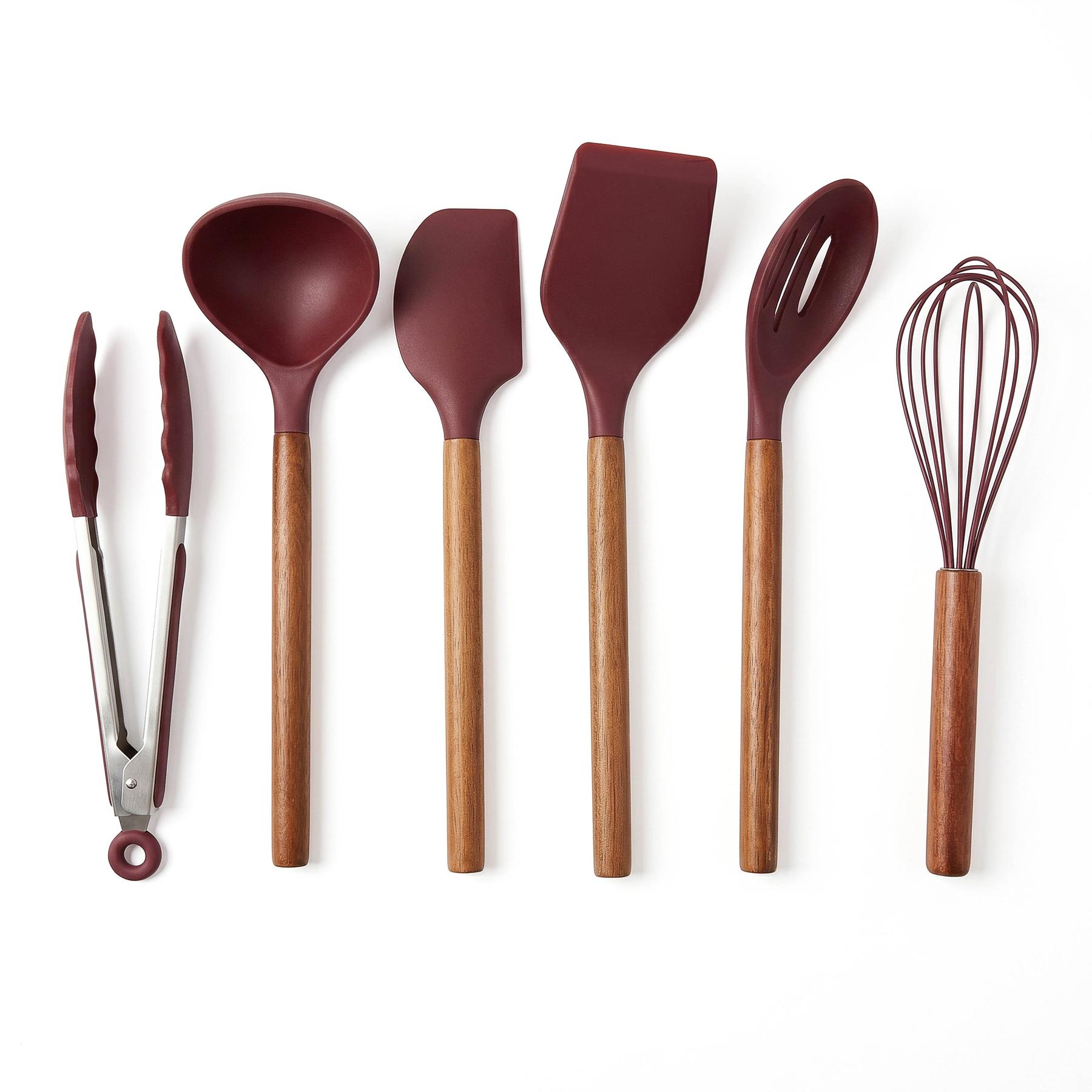 Radcliffe Stoneware Utensil Holder And Spatula Set 1