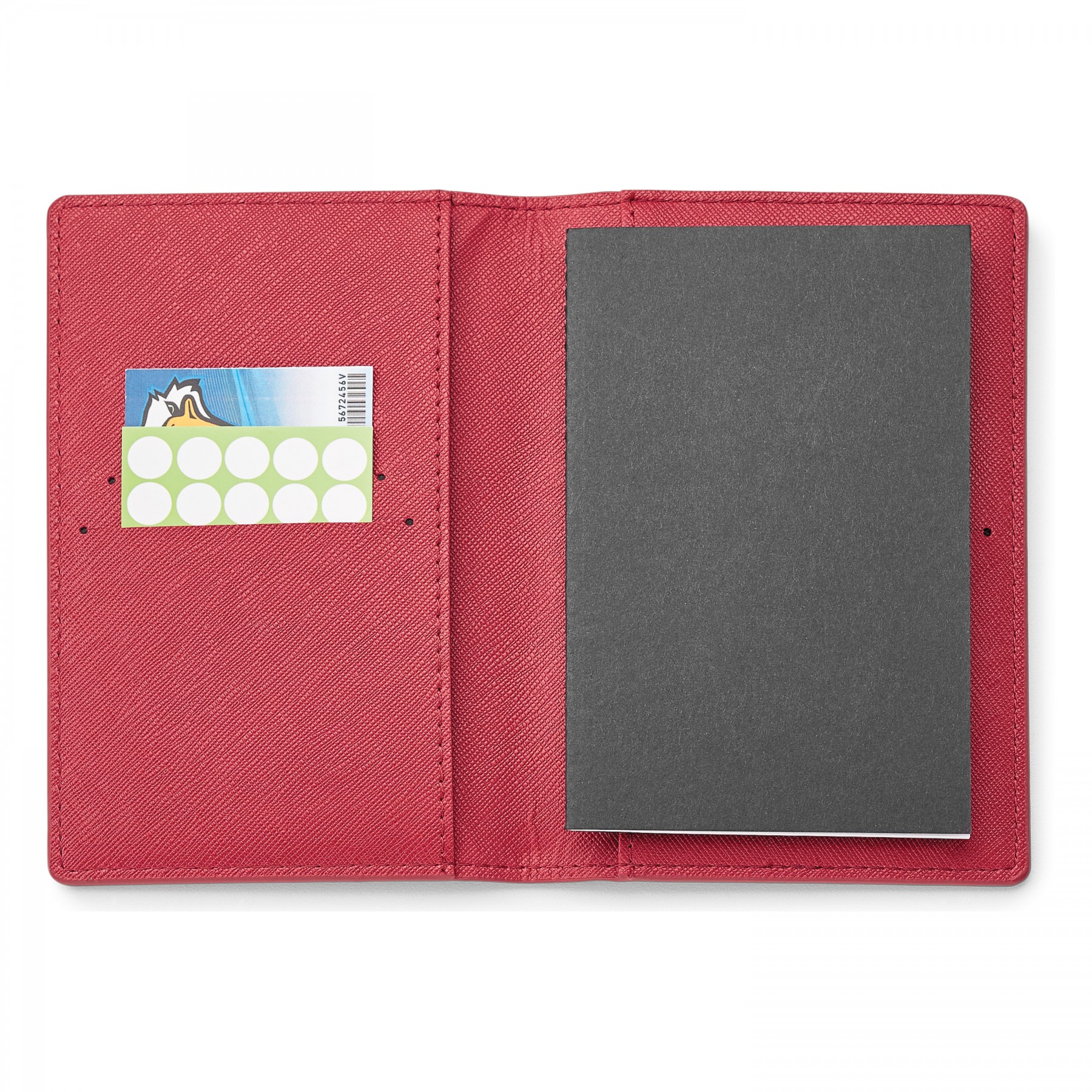 Genuine Leather Rfid Booklet Passport Holder 1
