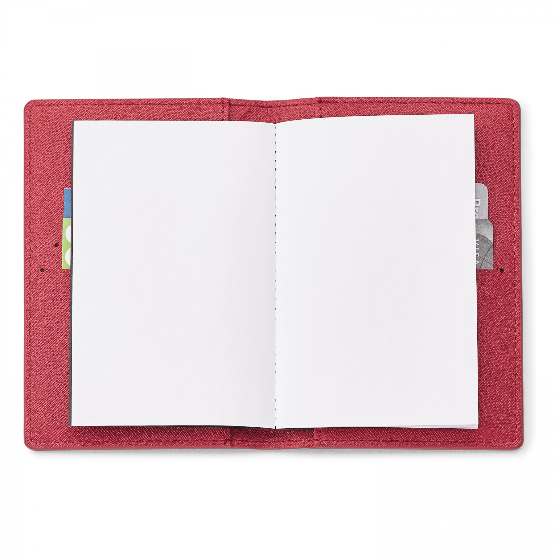 Genuine Leather Rfid Booklet Passport Holder 1