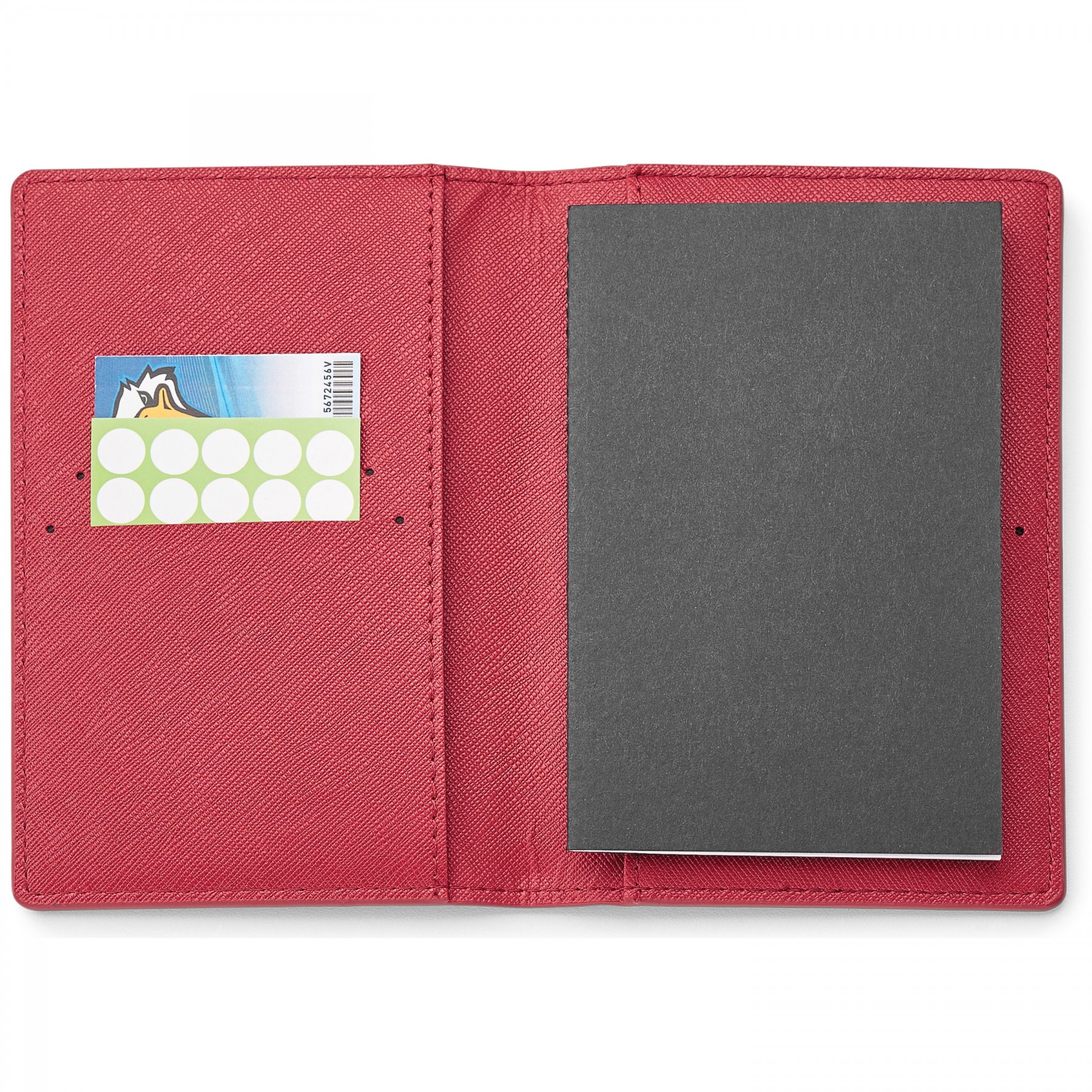 Genuine Leather Rfid Booklet Passport Holder 1