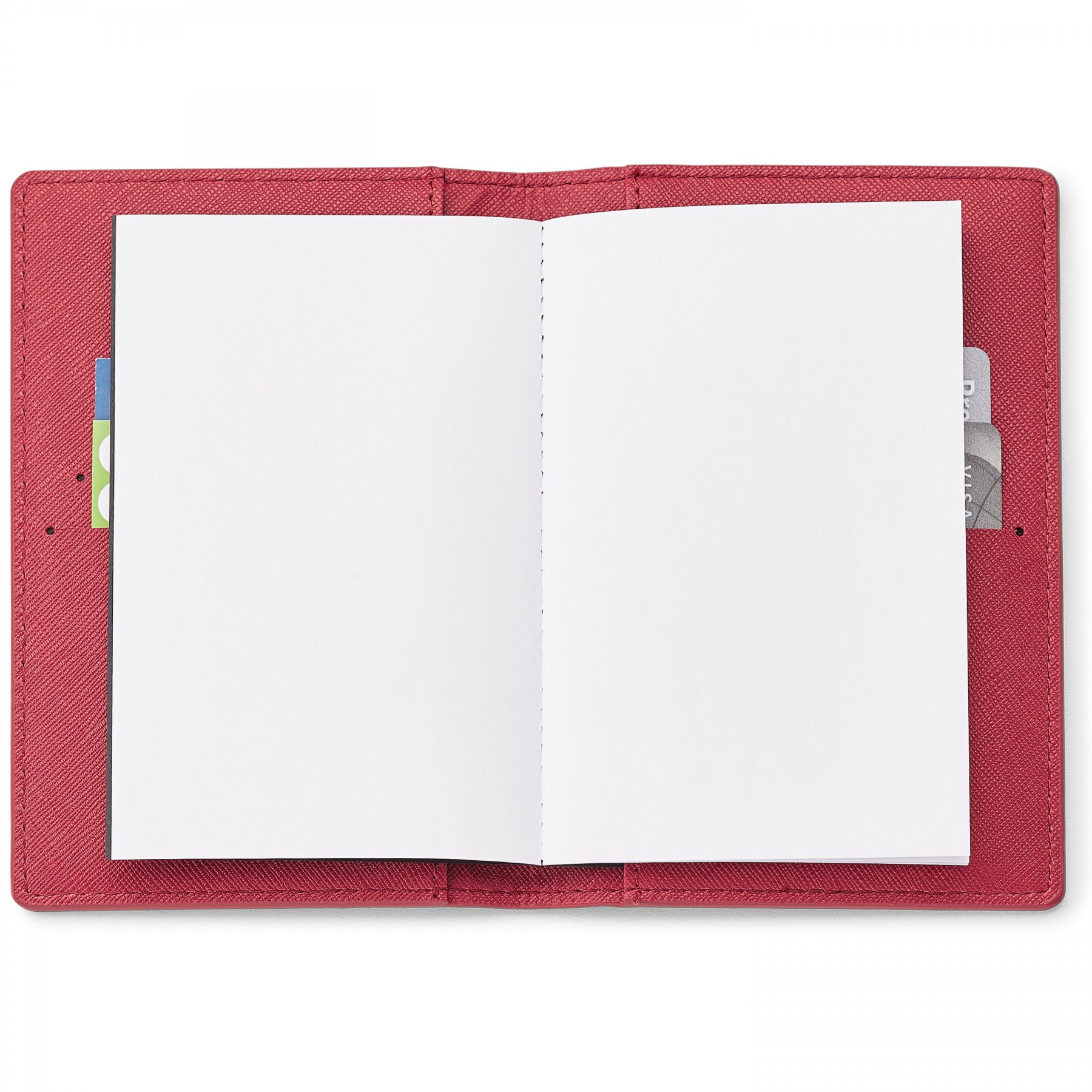 Genuine Leather Rfid Booklet Passport Holder 1