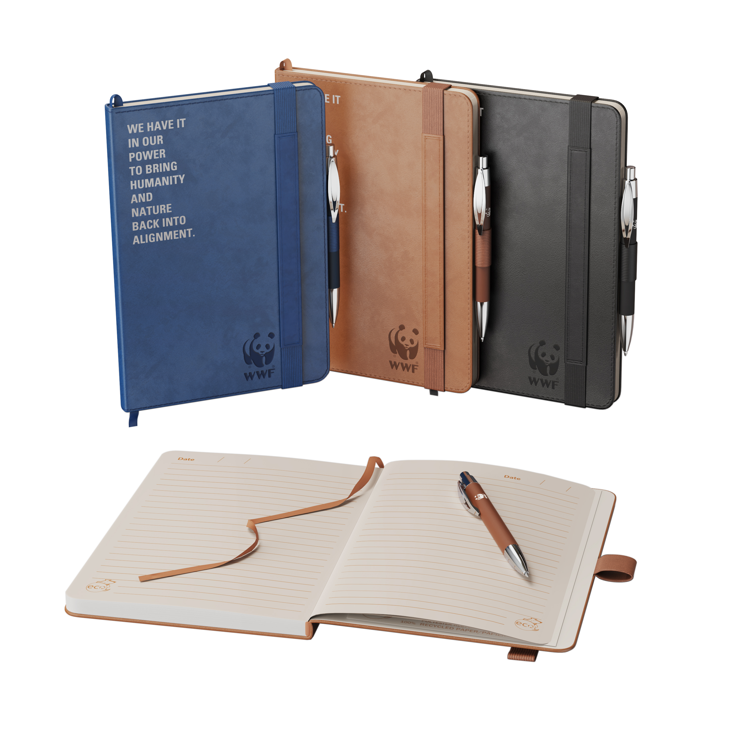 Preston Hardcover Journal Pen Combo 1
