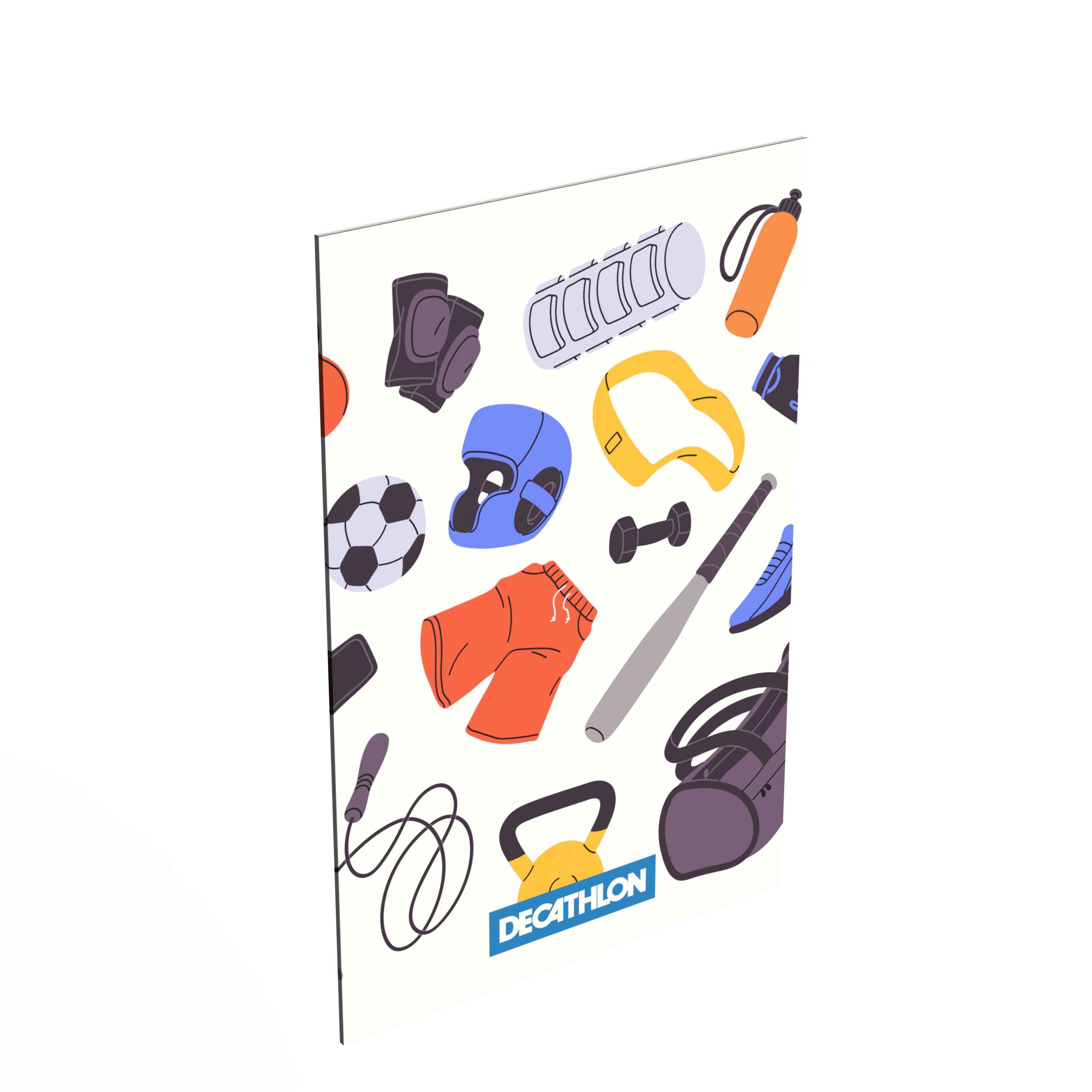 Magna Perfect Bound Notebook 5.5" X 8.25" With 56 Pages 1