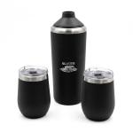 Glacier Stainless Steel Wine Chiller And Tumbler Set 1 Glacier Stainless Steel Wine Chiller And Tumbler Set 1