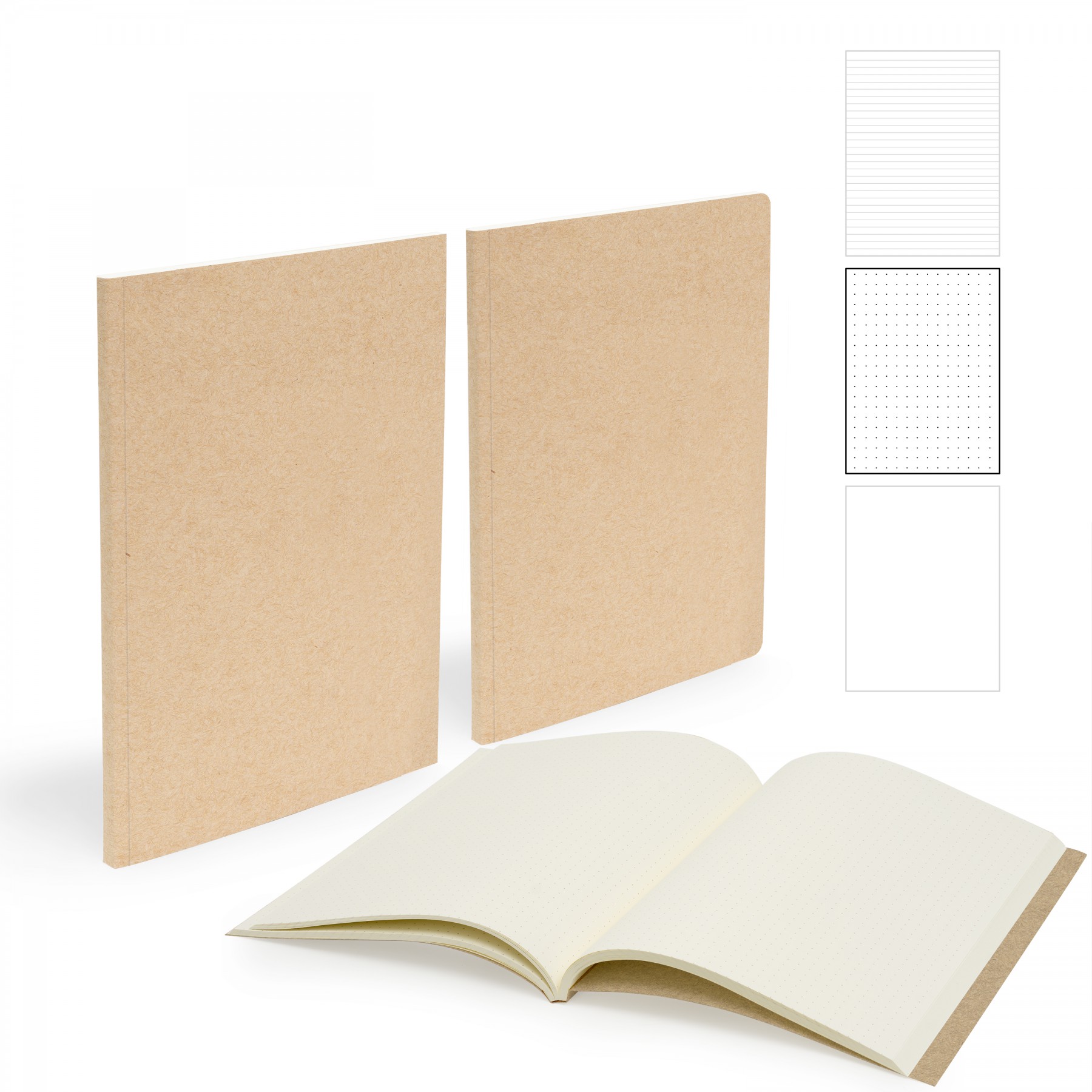 Medio Perfect Bound Notebook 5" X 7" With 150 Pages 1