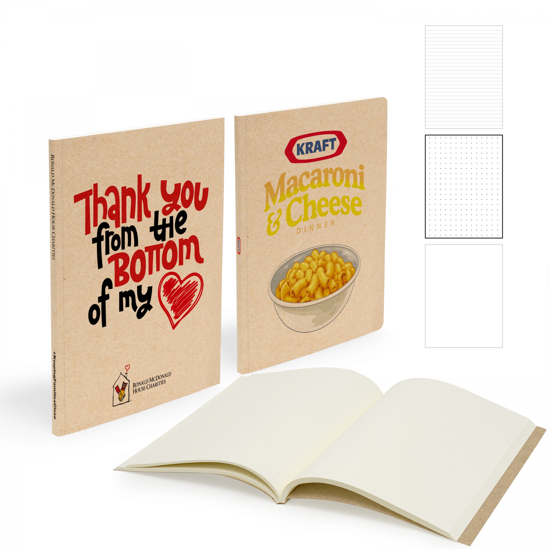 Medio Perfect Bound Notebook 5" X 7" With 150 Pages 1