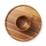 Winslow 2-In-1 Acacia Wood Serving Board With Plastic Dome - LF143 OP9 BLANK Winslow 2-In-1 Acacia Wood Serving Board With Plastic Dome - LF143 OP9 BLANK