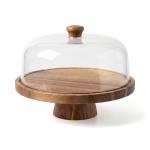 Winslow 2-In-1 Acacia Wood Serving Board With Plastic Dome 2 Winslow 2-In-1 Acacia Wood Serving Board With Plastic Dome 2