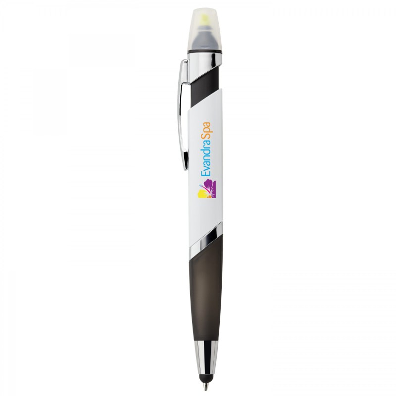 Cynthia 3-In-1 Ballpoint Pen/Stylus/Highlighter 1 Cynthia 3-In-1 Ballpoint Pen/Stylus/Highlighter 1
