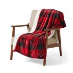 Norden Flannel Polyester Blanket - LF126 RED MONTAGE BRAND Norden Flannel Polyester Blanket - LF126 RED MONTAGE BRAND