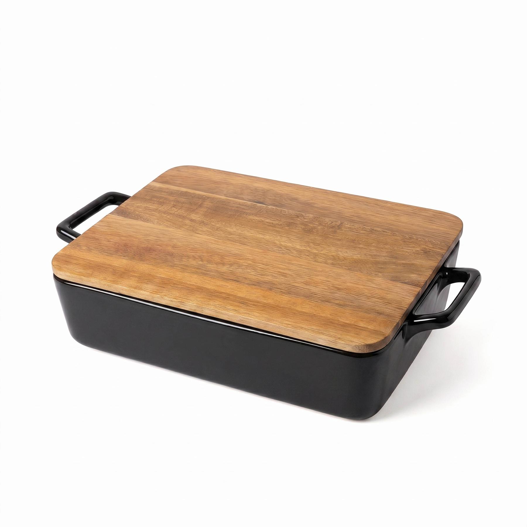 Hearth Stoneware Casserole Dish 1