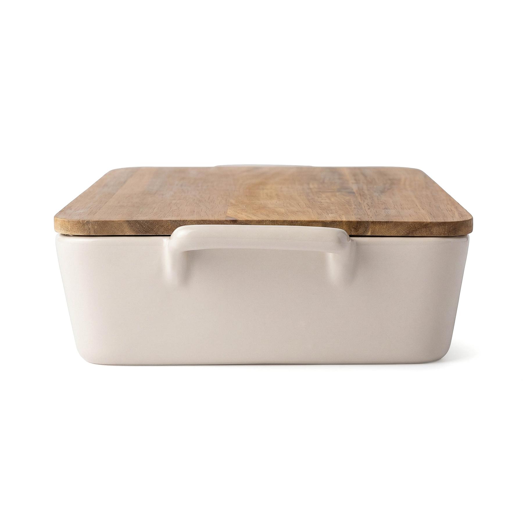 Hearth Stoneware Casserole Dish 1