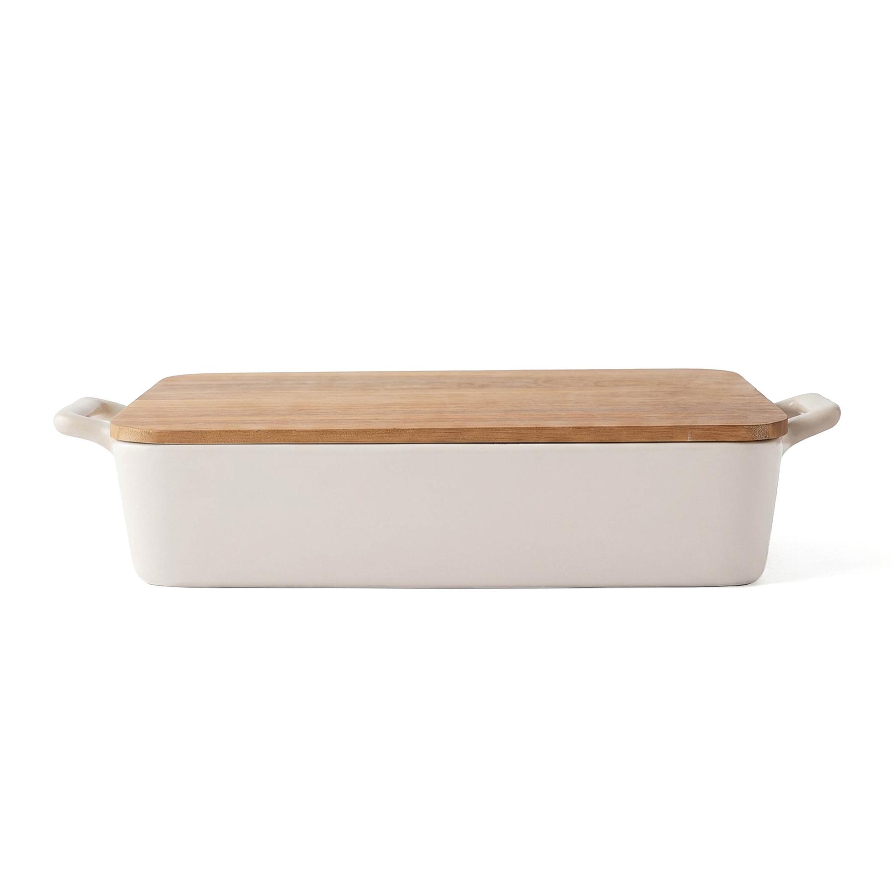 Hearth Stoneware Casserole Dish 1