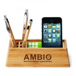Bamboo Desktop Organizer 1 Bamboo Desktop Organizer 1