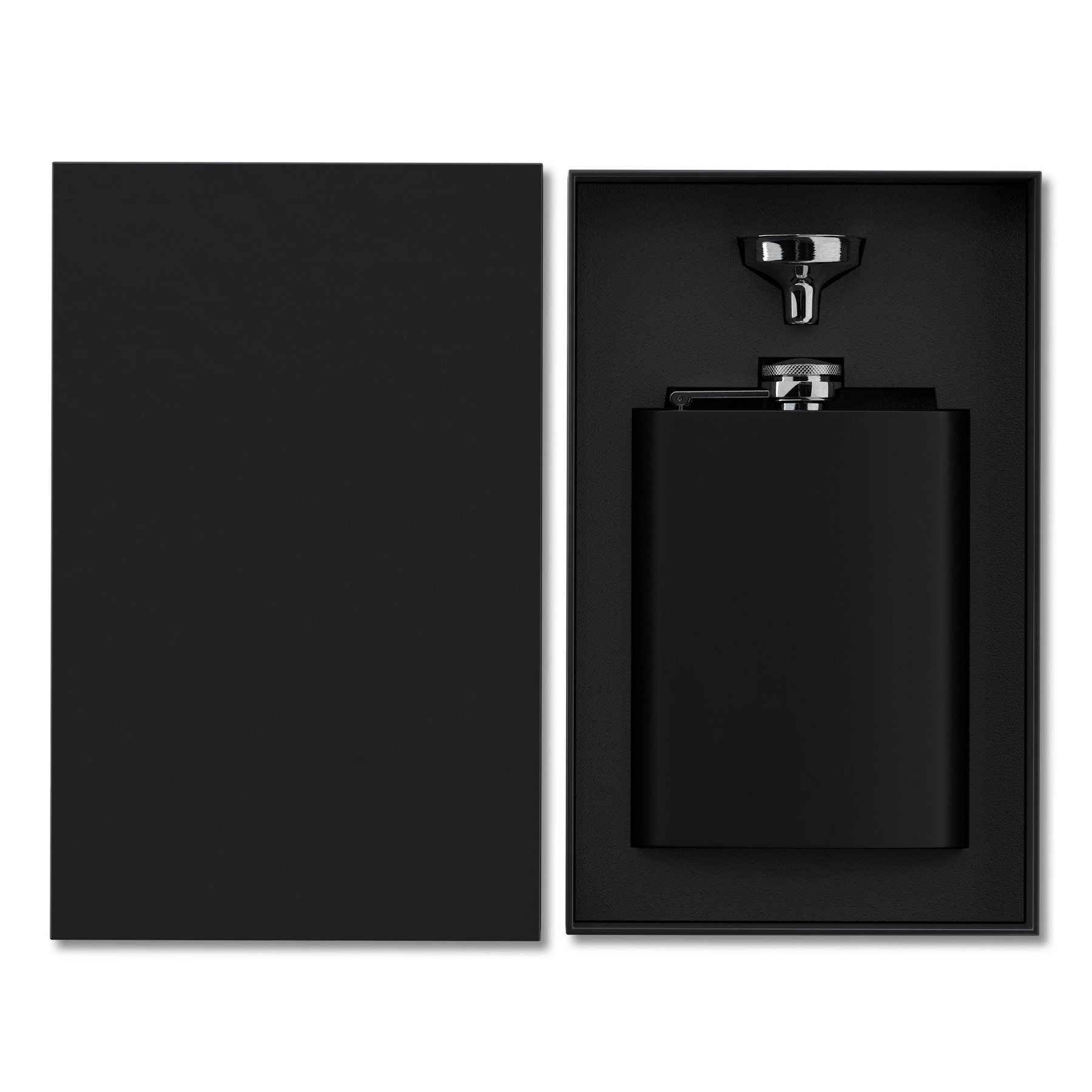 200ml 6 8oz RECYCLED STAINLESS STEEL FLASK 1