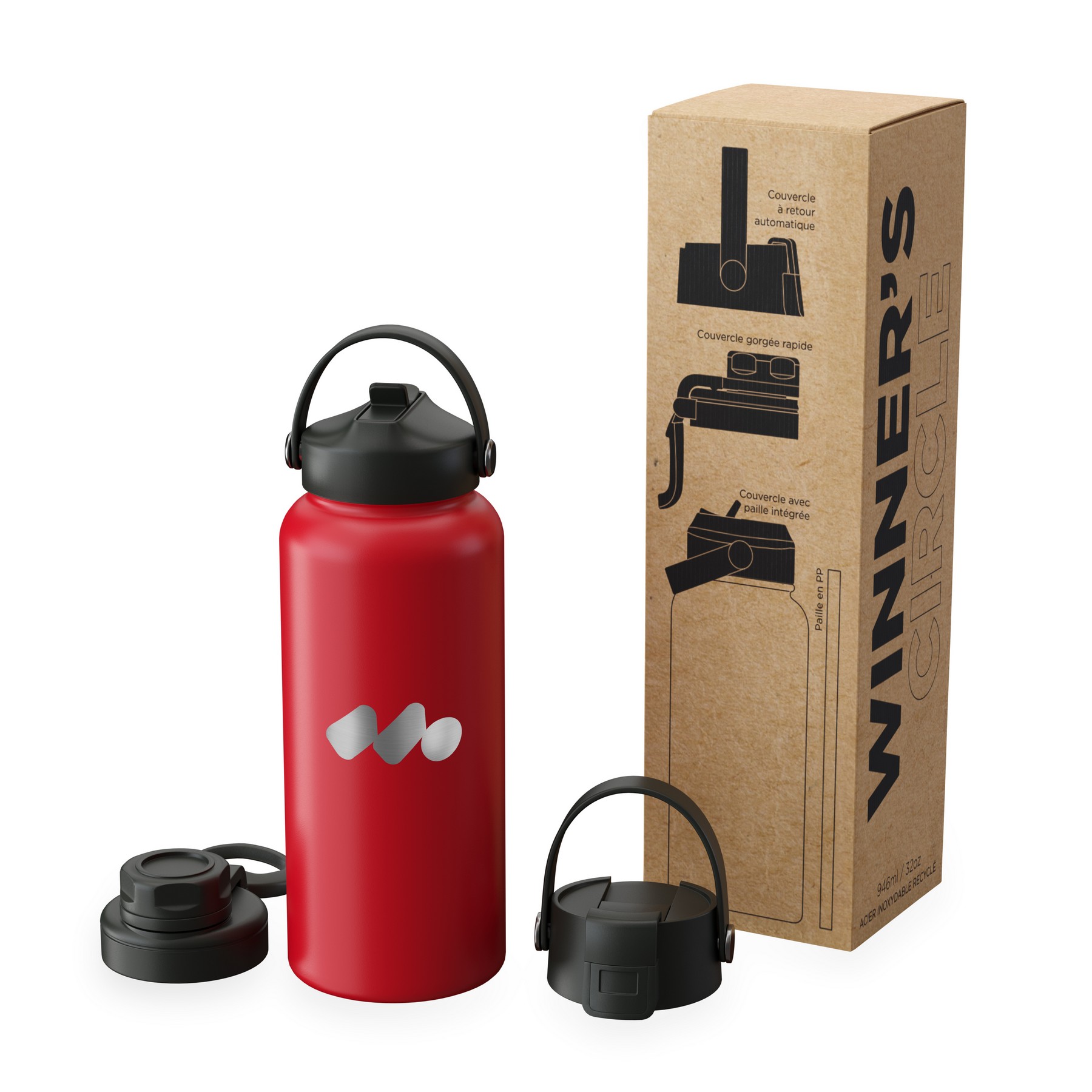 Winners Circle 946ml / 32oz Bottle With Cap Kit 1