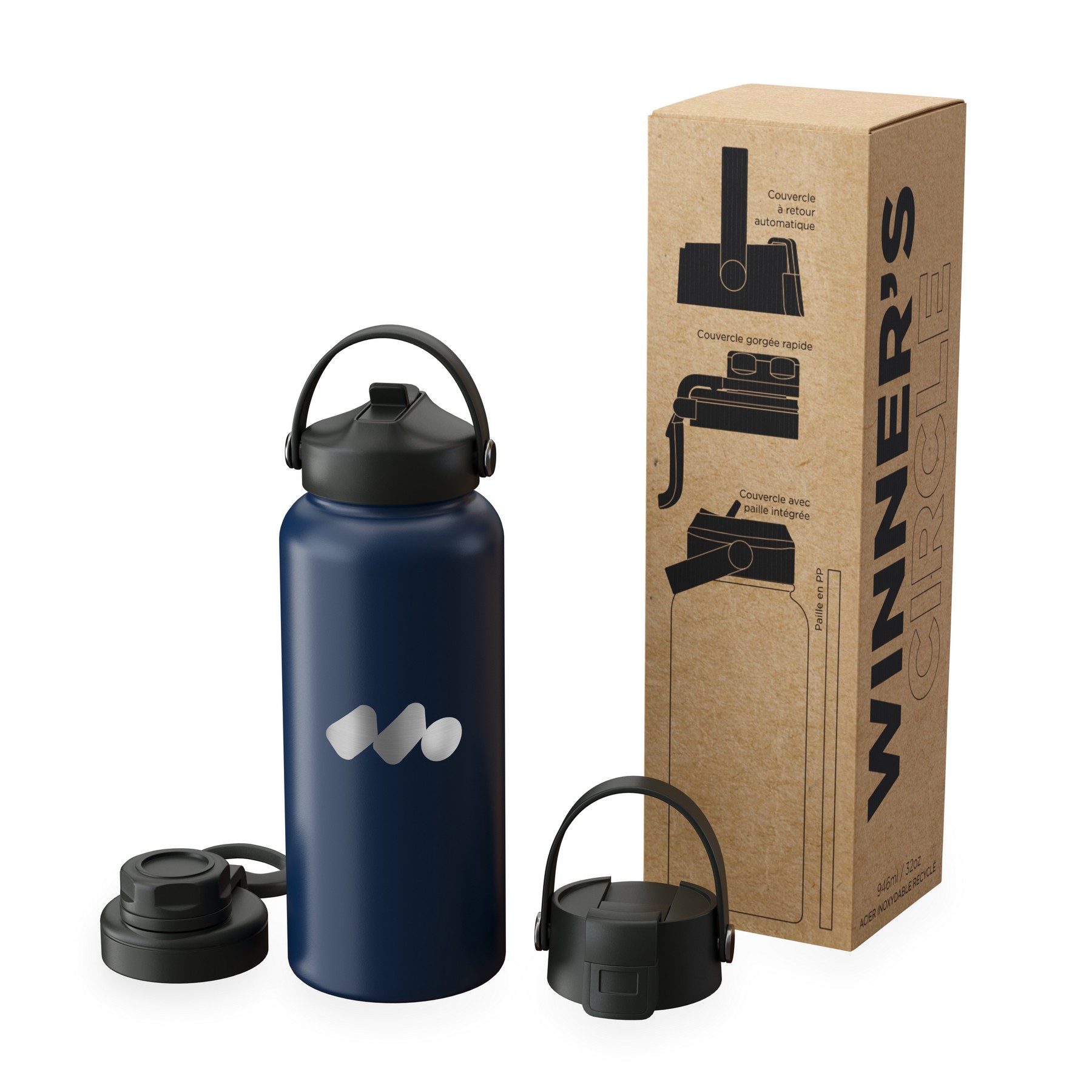 Winners Circle 946ml / 32oz Bottle With Cap Kit 1