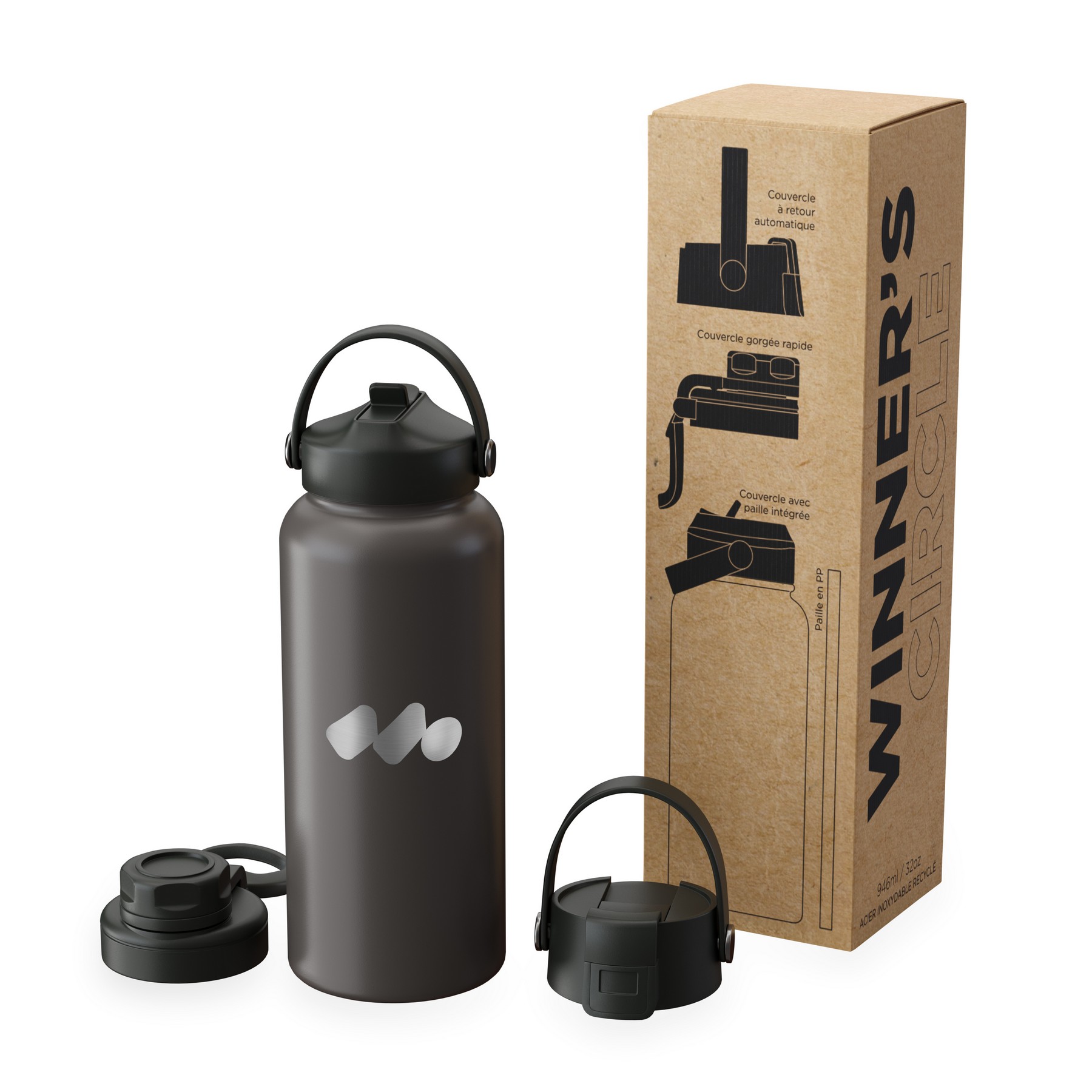Winners Circle 946ml / 32oz Bottle With Cap Kit 1