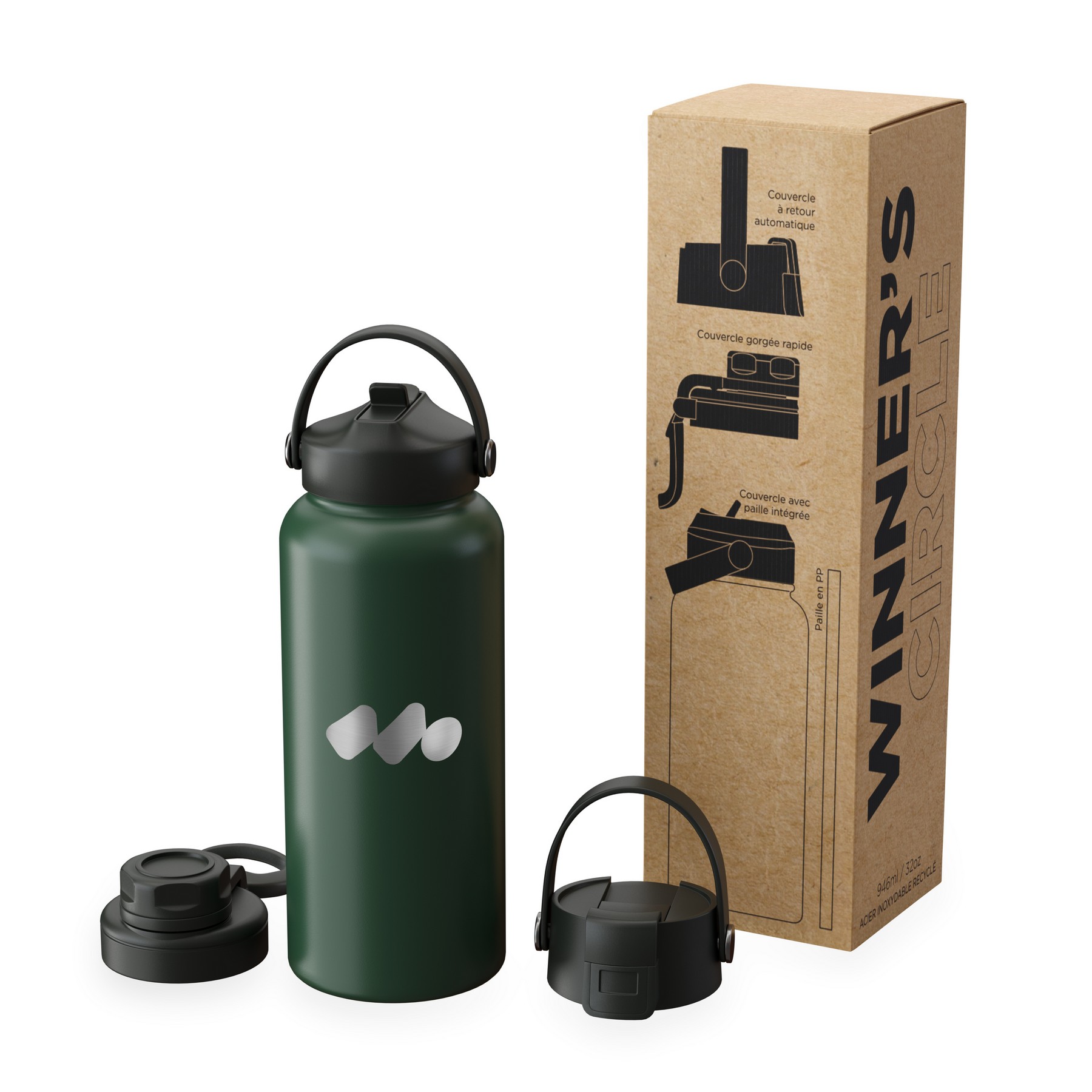 Winners Circle 946ml / 32oz Bottle With Cap Kit 1