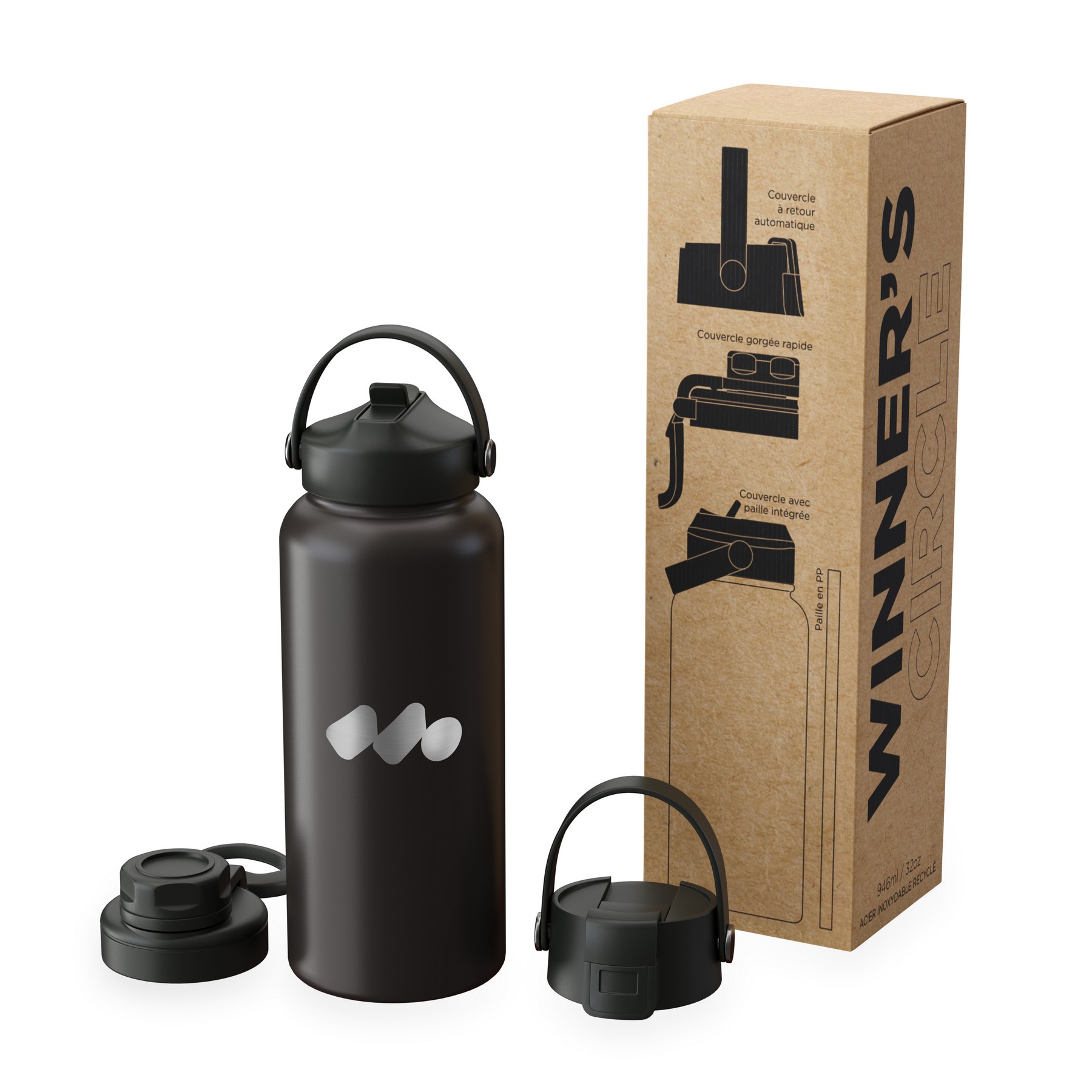 Winners Circle 946ml / 32oz Bottle With Cap Kit 1
