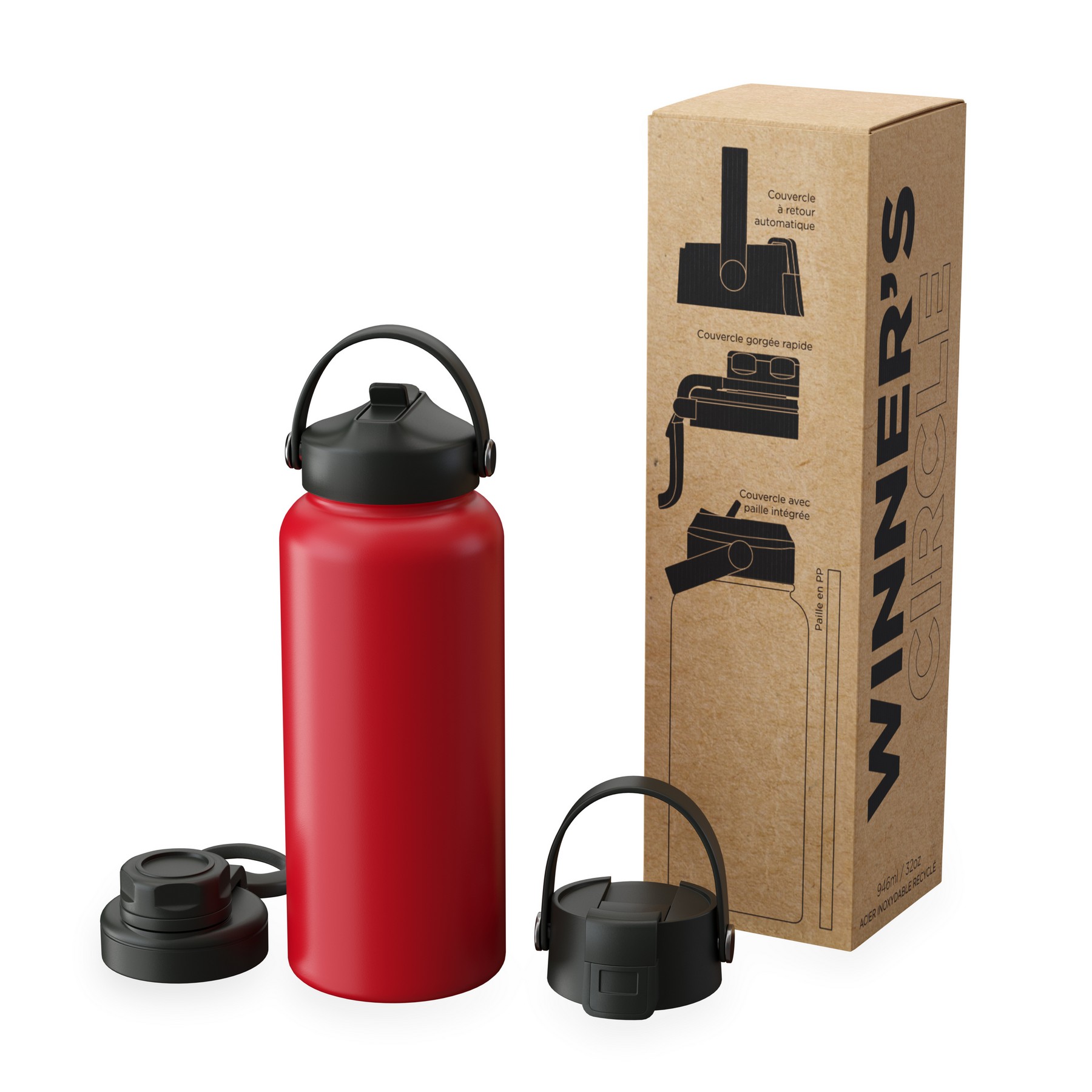 Winners Circle 946ml / 32oz Bottle With Cap Kit 1