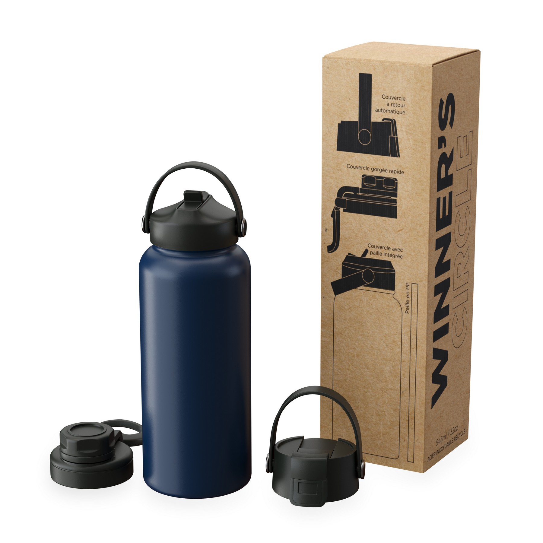 Winners Circle 946ml / 32oz Bottle With Cap Kit 1