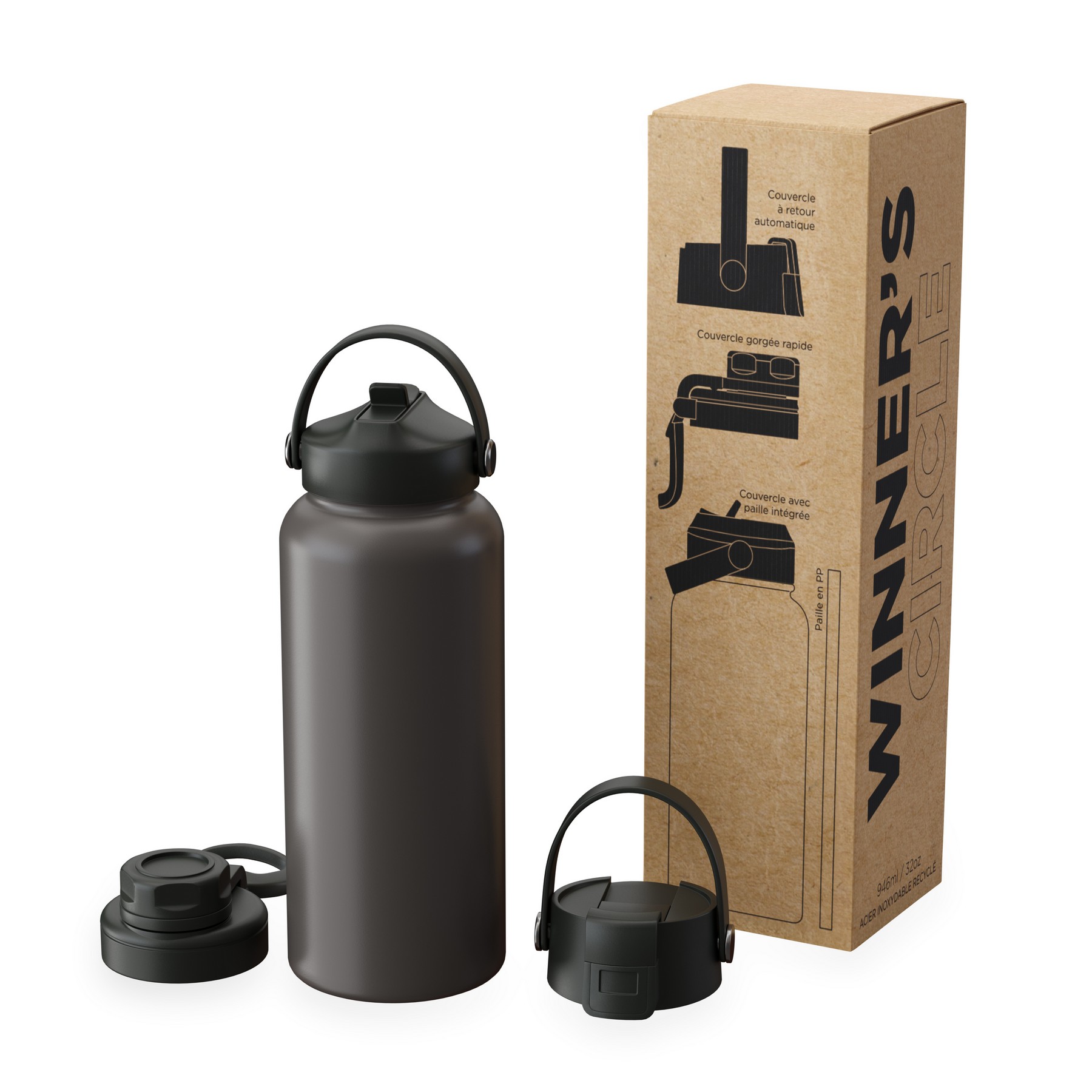 Winners Circle 946ml / 32oz Bottle With Cap Kit 1