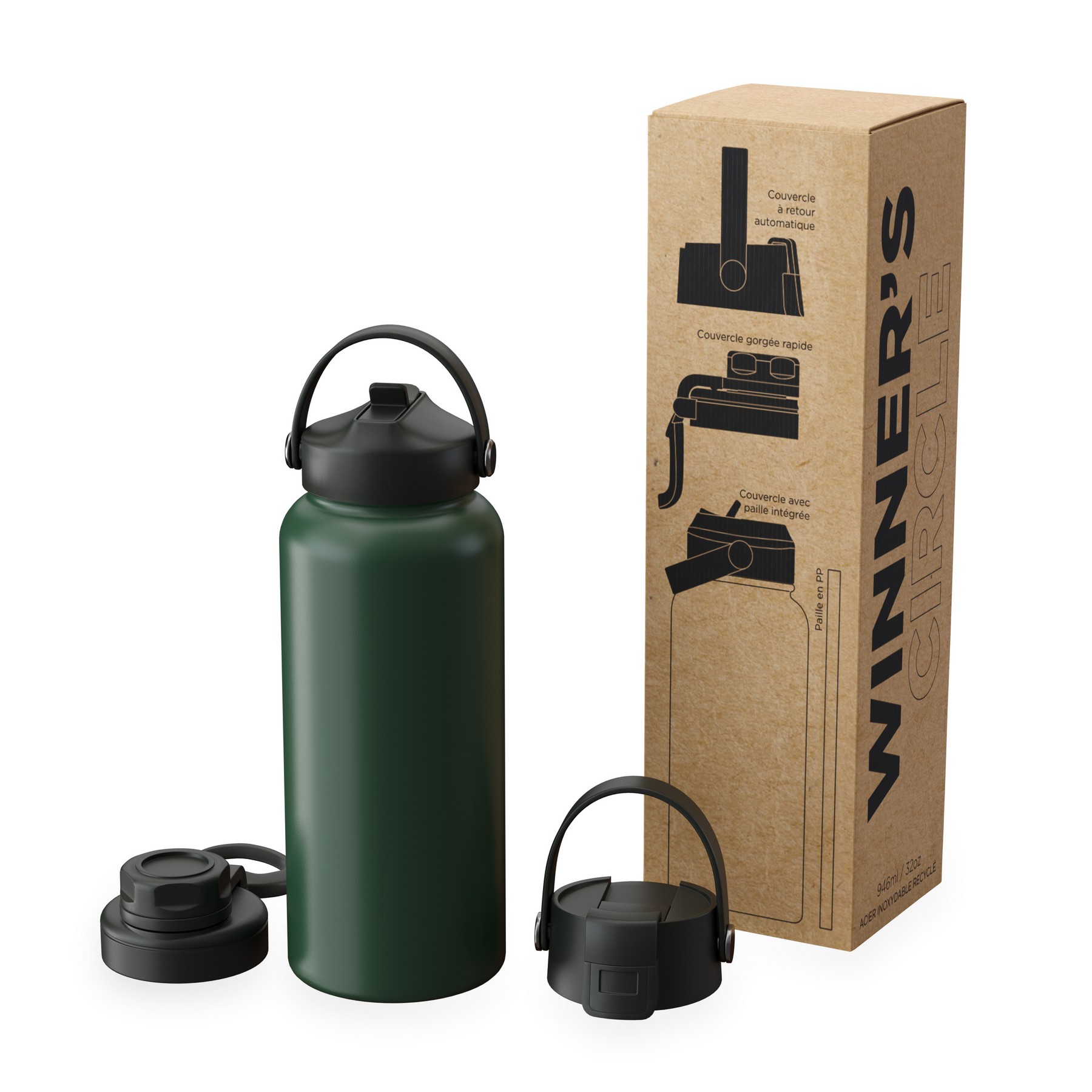 Winners Circle 946ml / 32oz Bottle With Cap Kit 1