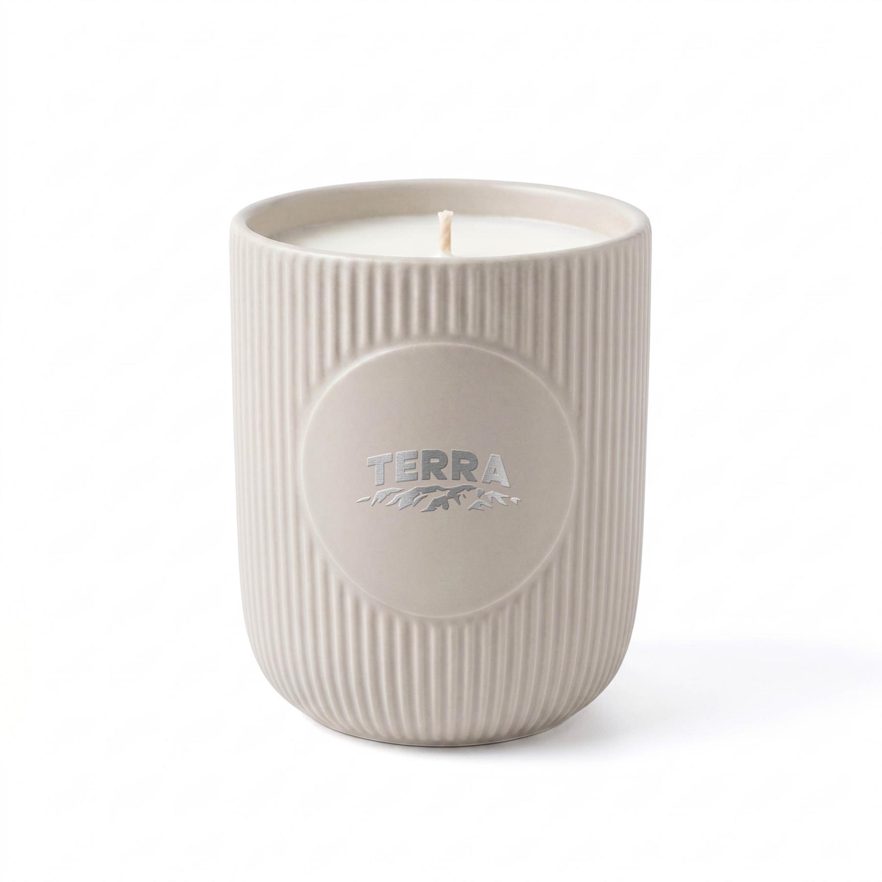 Terra 237 Ml / 8 Oz Ceramic Candle 1