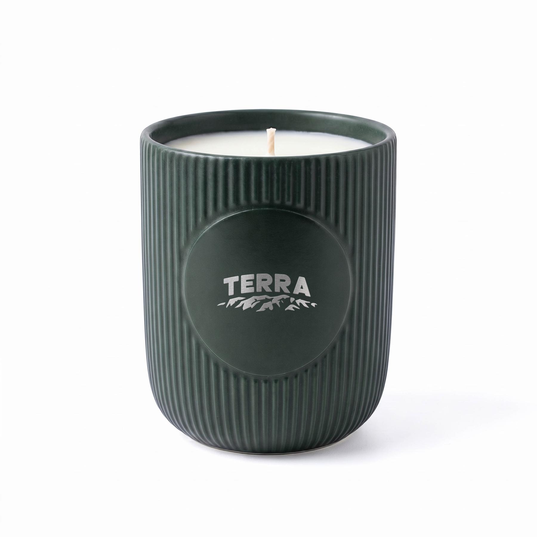 Terra 237 Ml / 8 Oz Ceramic Candle 1