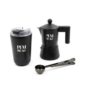 Pembroke Tumbler And Moka Pot Set 1 Pembroke Tumbler And Moka Pot Set 1