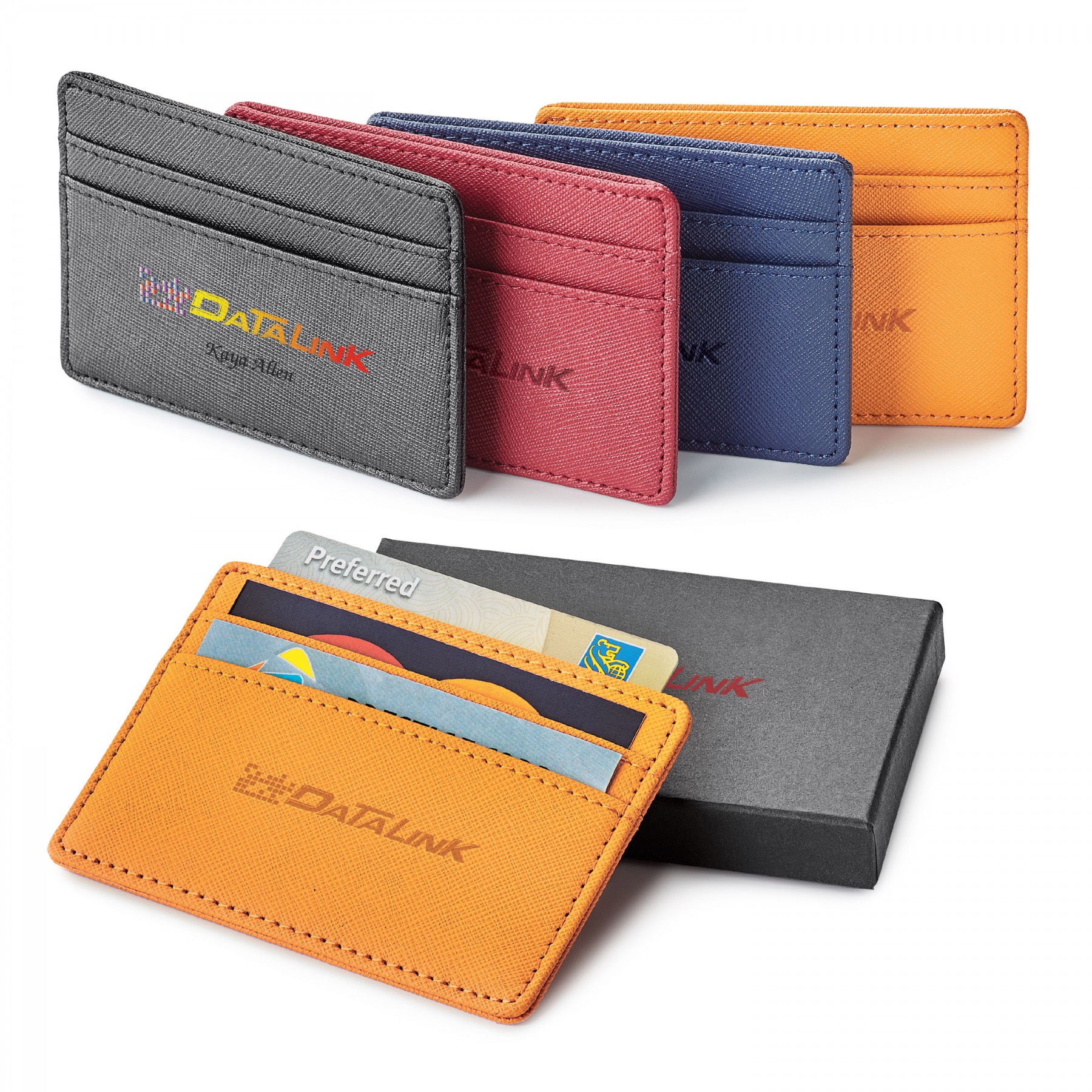 Genuine Leather Rfid Card Holder 1