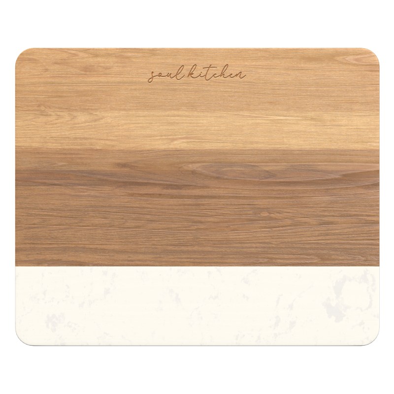 Brooke Acacia Wood And Faux Marble Cutting Board 1 Brooke Acacia Wood And Faux Marble Cutting Board 1