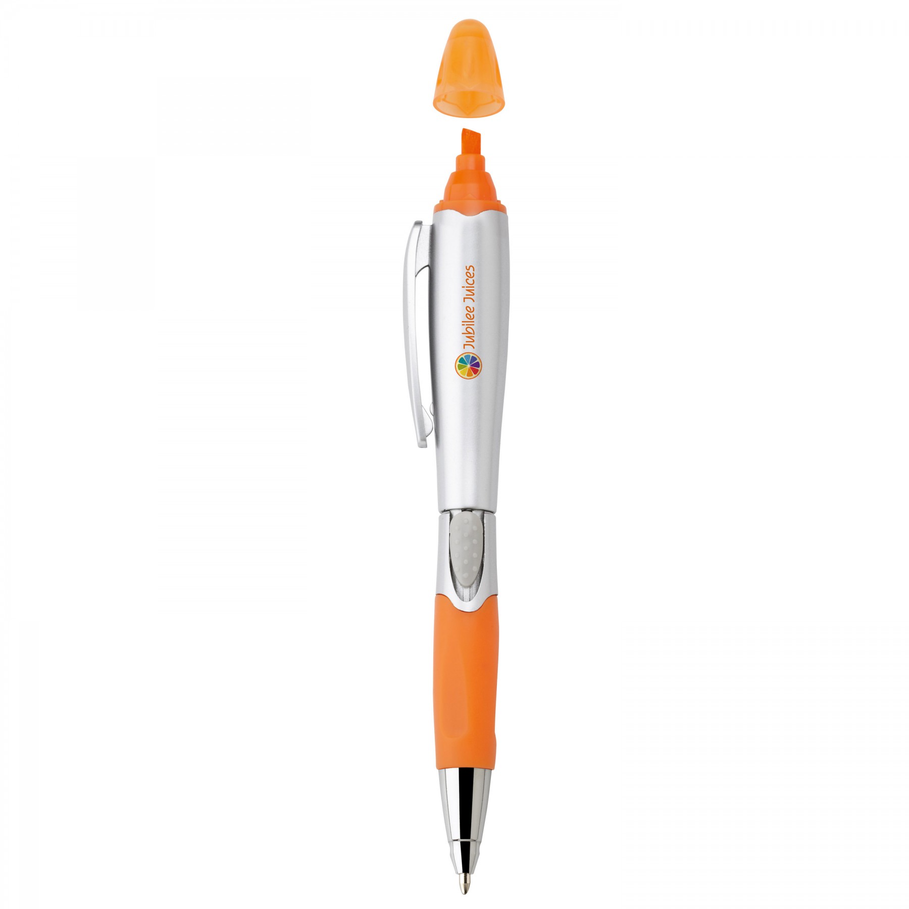 Silver Blossom Ballpoint Penhighlighter 1