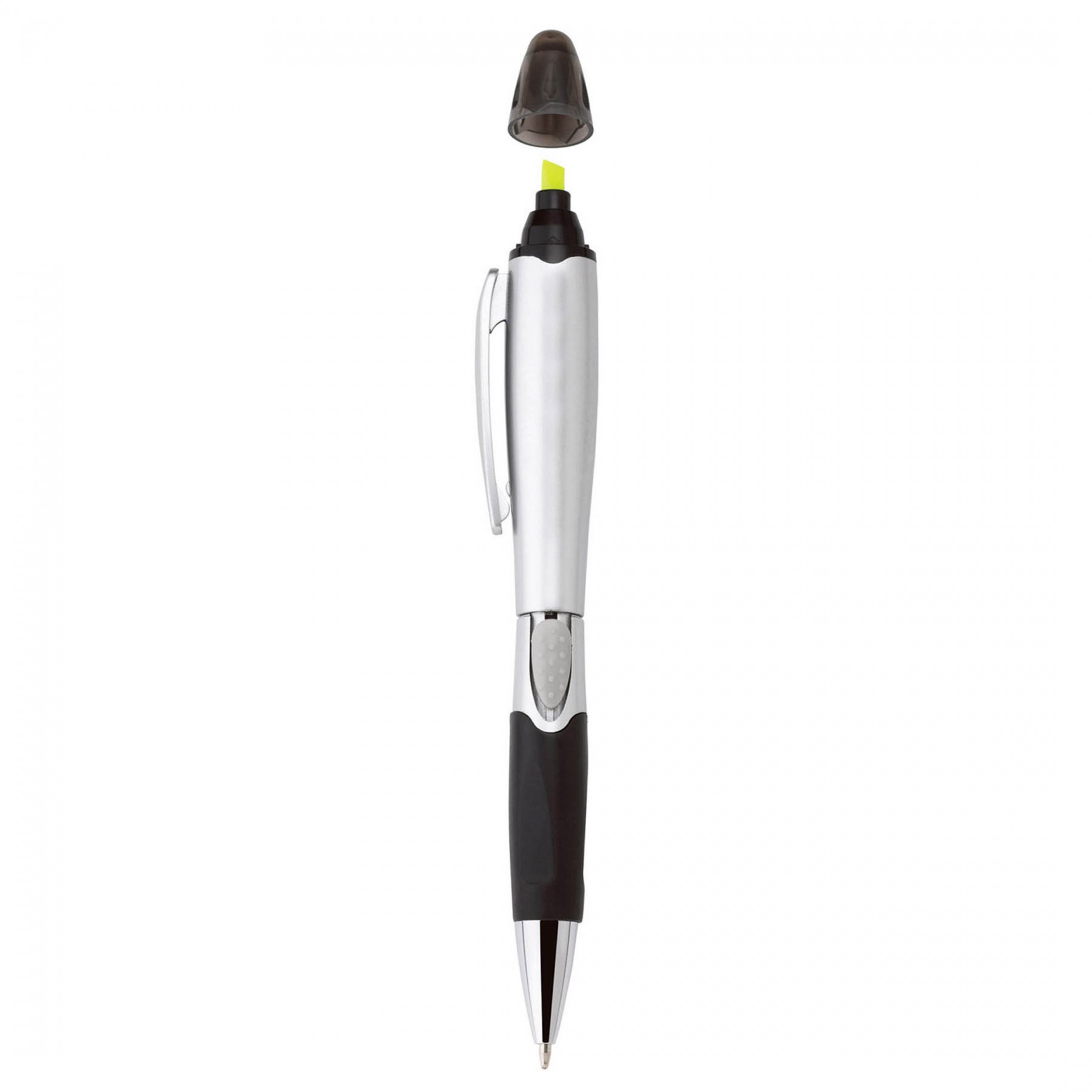 Silver Blossom Ballpoint Penhighlighter 1