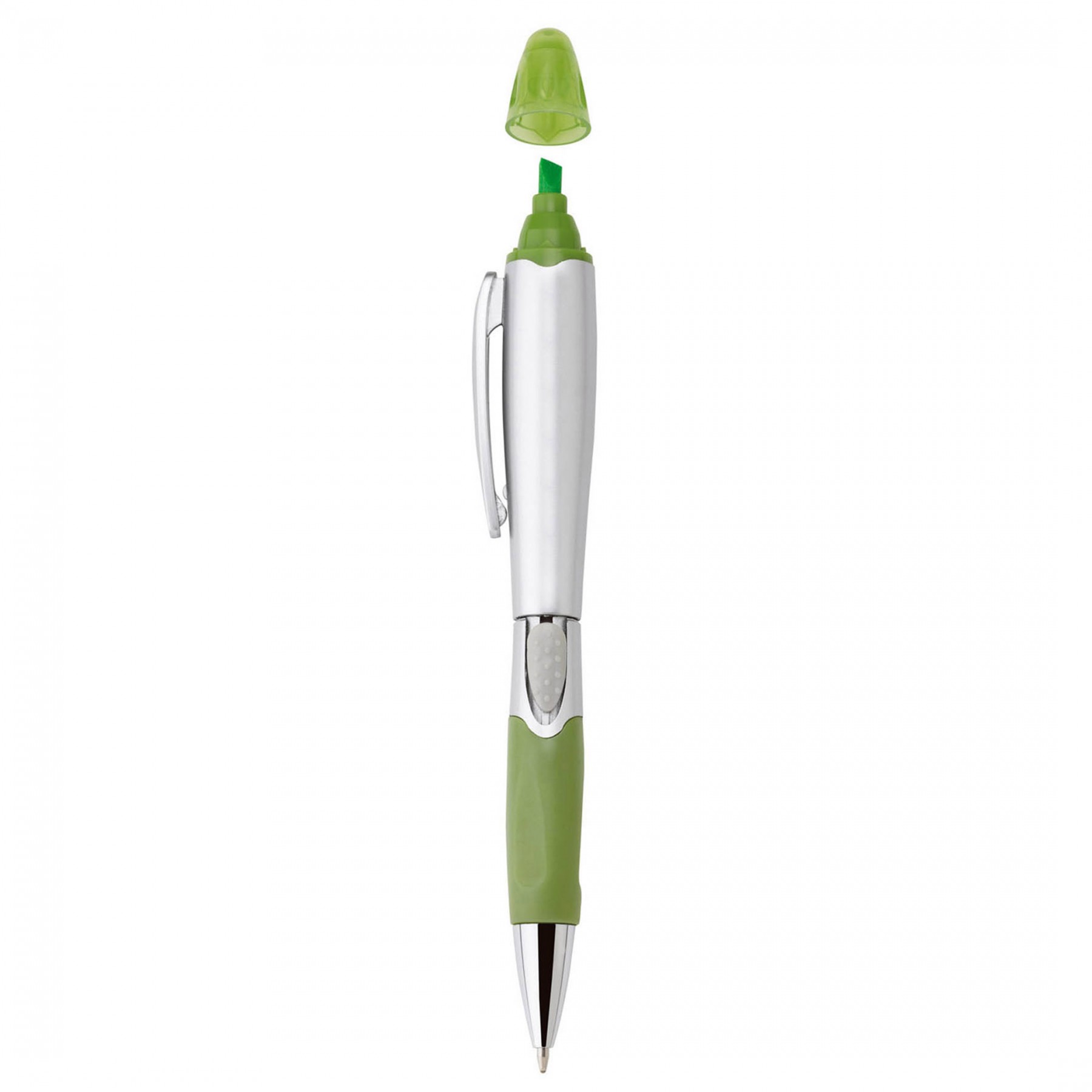 Silver Blossom Ballpoint Penhighlighter 1