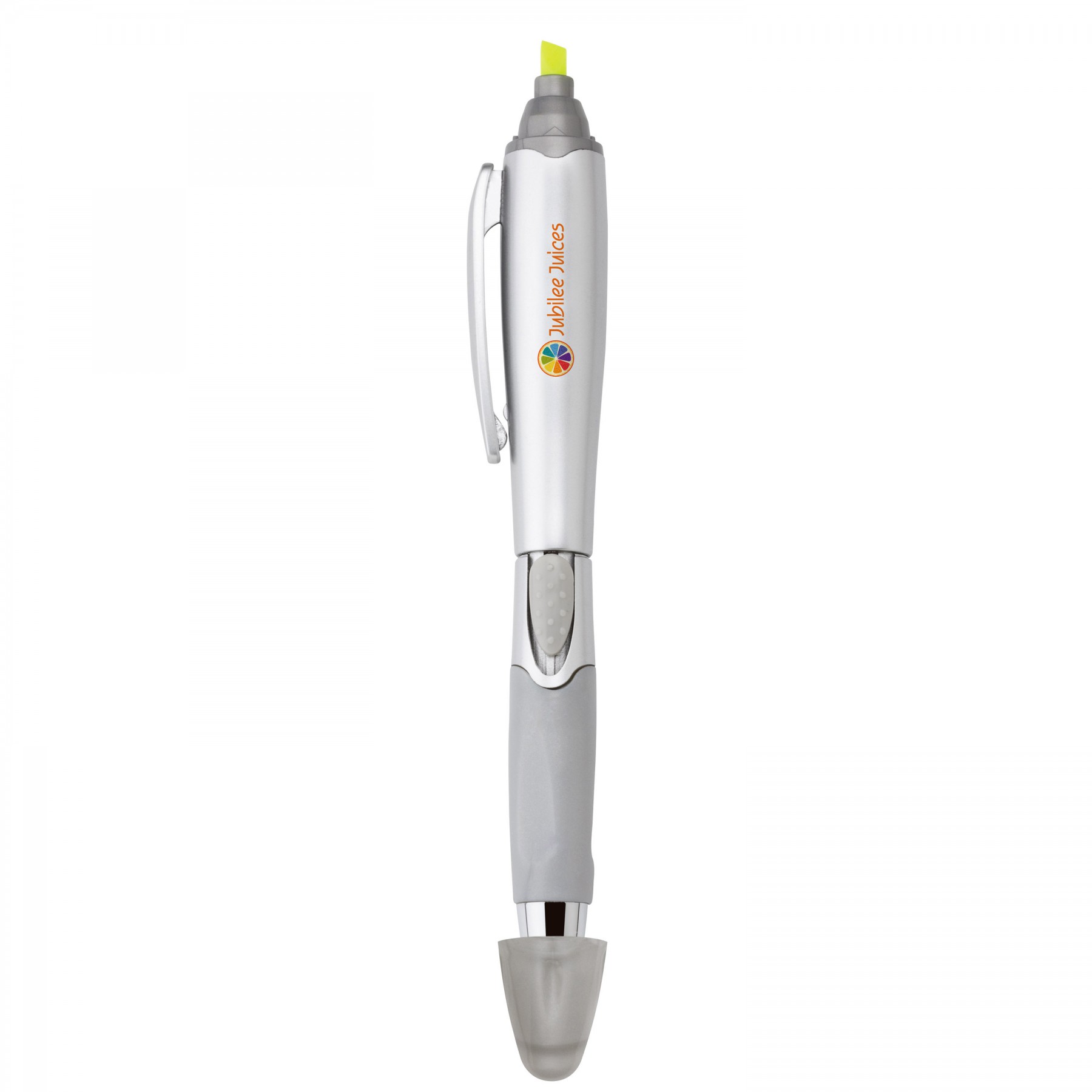 Silver Blossom Ballpoint Penhighlighter 1