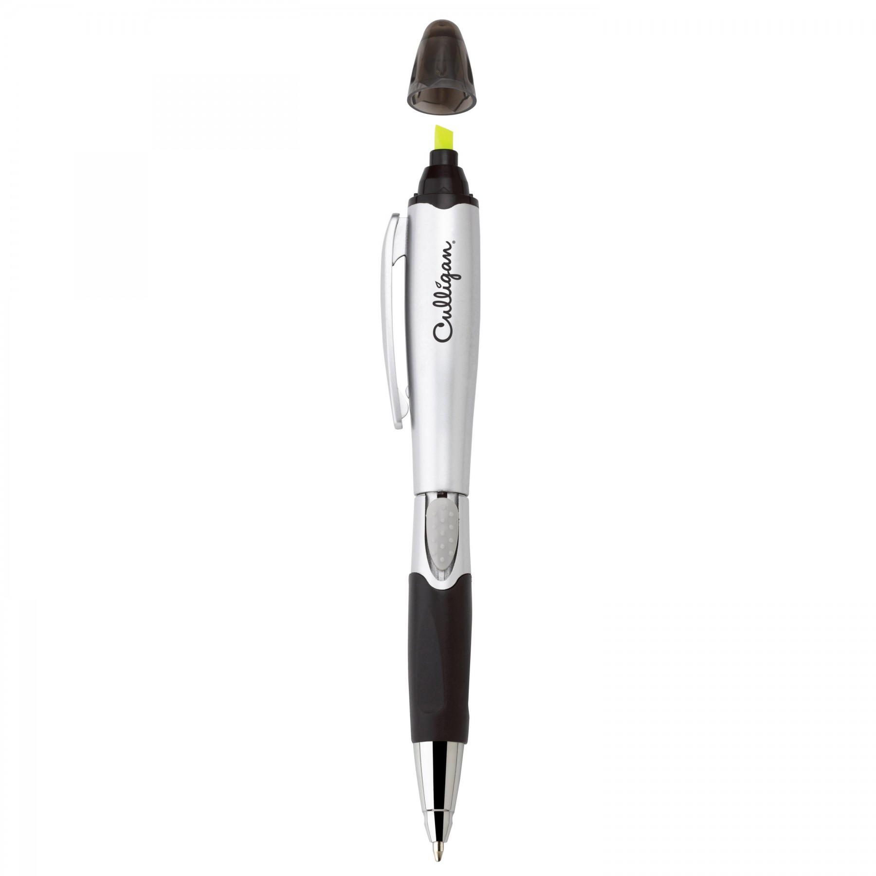 Silver Blossom Ballpoint Penhighlighter 1