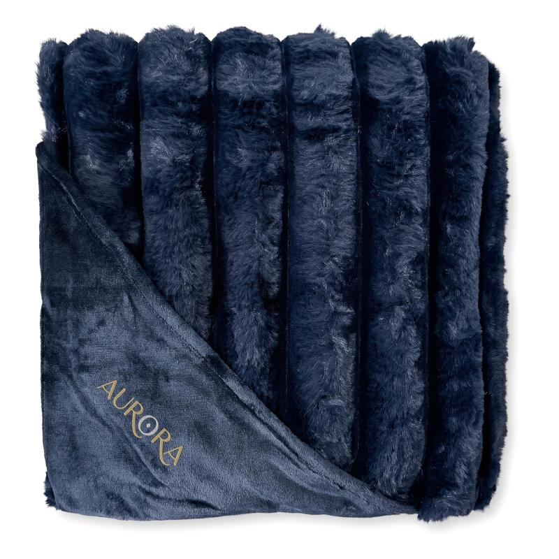 Aurora Faux Fur Polyester Blanket 1 Aurora Faux Fur Polyester Blanket 1