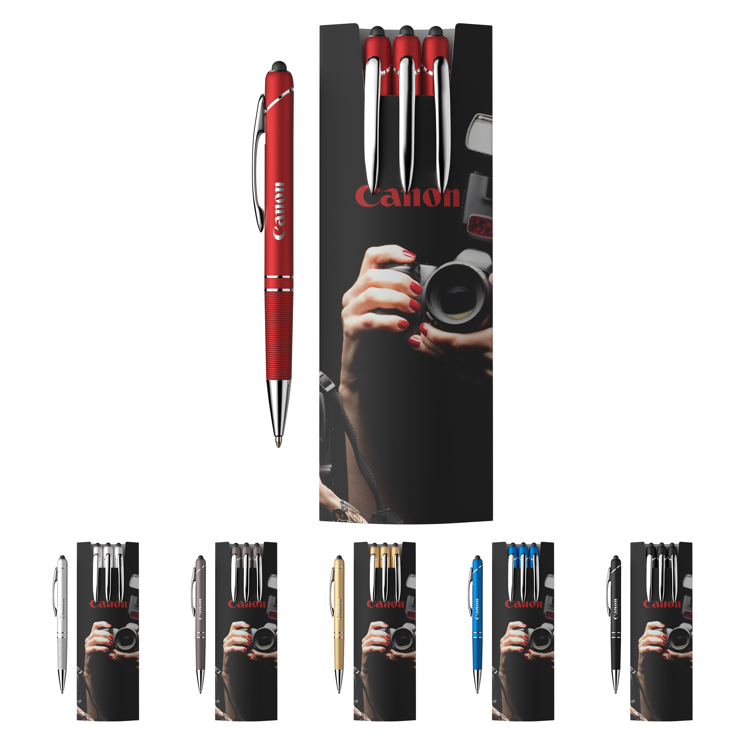 3-Piece Glacio Pen Set and Custom Sleeve 1