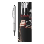 3-Piece Glacio Pen Set and Custom Sleeve 1 3-Piece Glacio Pen Set and Custom Sleeve 1