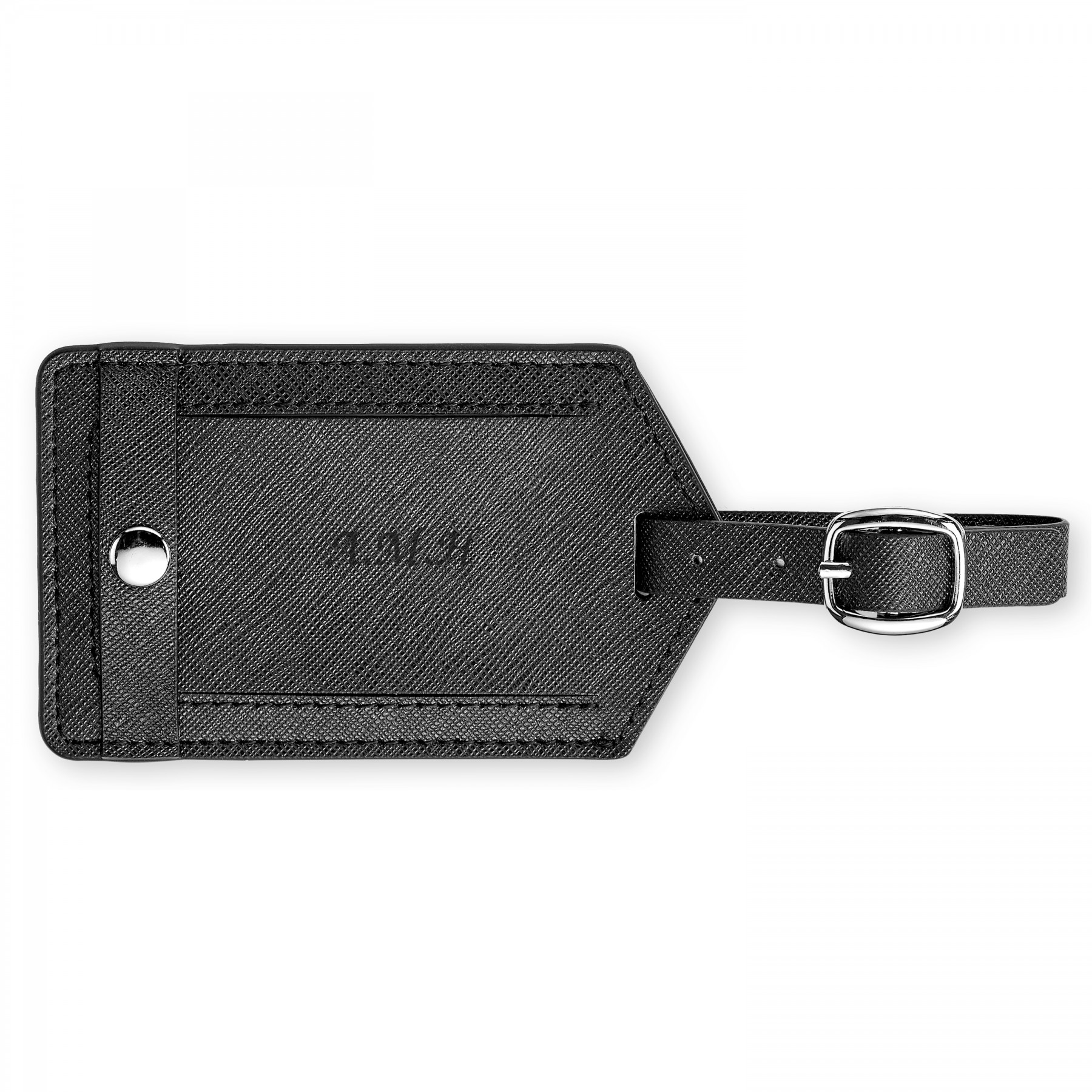 Toscano Genuine Leather Luggage Tag 1