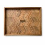Whitaker Acacia Wood Herringbone Serving Board - LF144 OP1 BRAND Whitaker Acacia Wood Herringbone Serving Board - LF144 OP1 BRAND