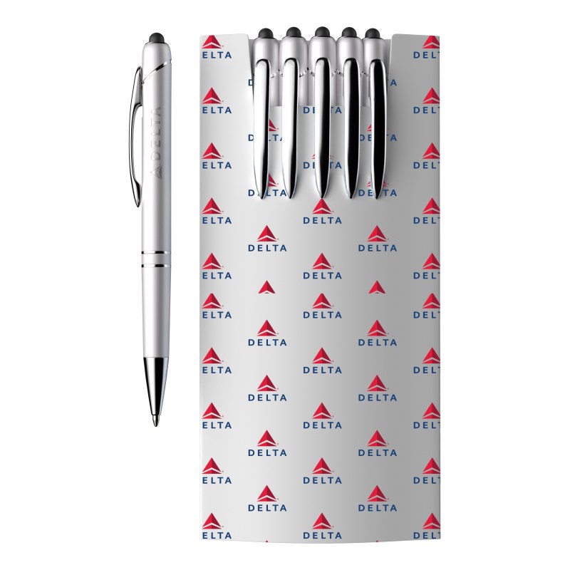 5-Piece Glacio Pen Set and Custom Sleeve 1 5-Piece Glacio Pen Set and Custom Sleeve 1