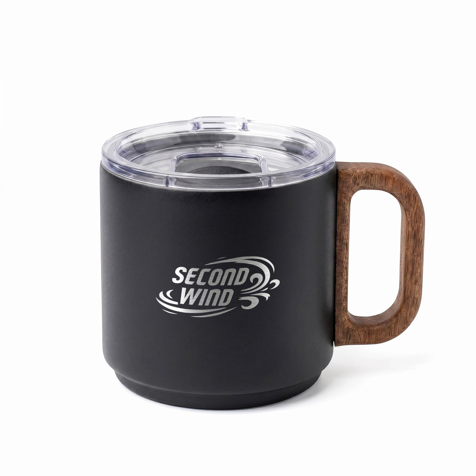 Second Wind 8.8 Oz Double-Wall Stainless Steel Mug 1