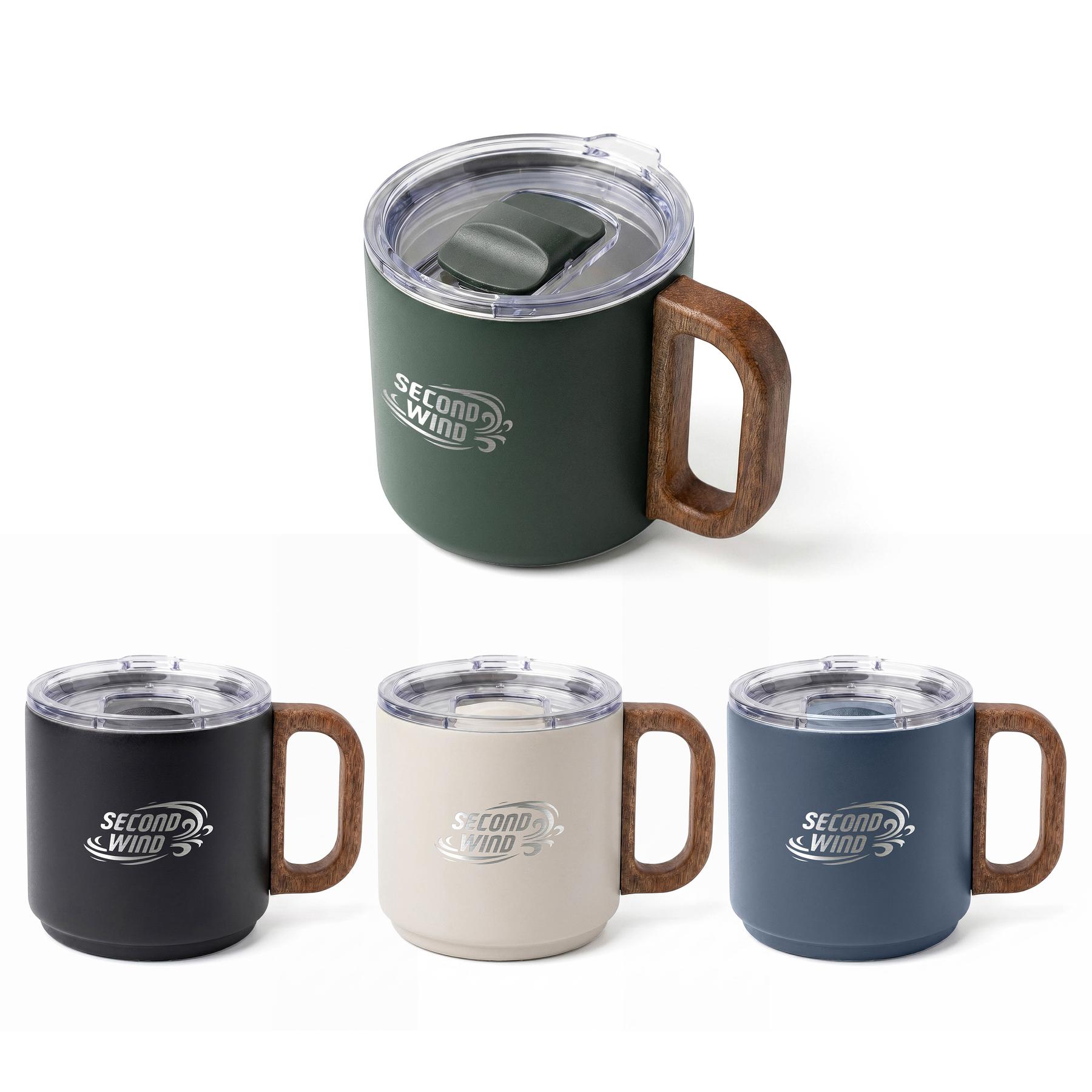 Second Wind 8.8 Oz Double-Wall Stainless Steel Mug 1