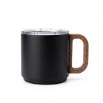 Second Wind 8.8 Oz Double-Wall Stainless Steel Mug - DW423 BLK OP4 BLANK Second Wind 8.8 Oz Double-Wall Stainless Steel Mug - DW423 BLK OP4 BLANK