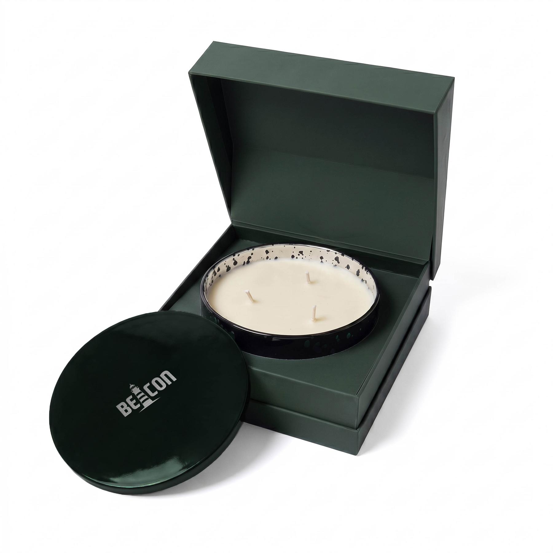 Beacon 591 Ml / 20 Oz Metallic Glass Candle With Tin Lid 1