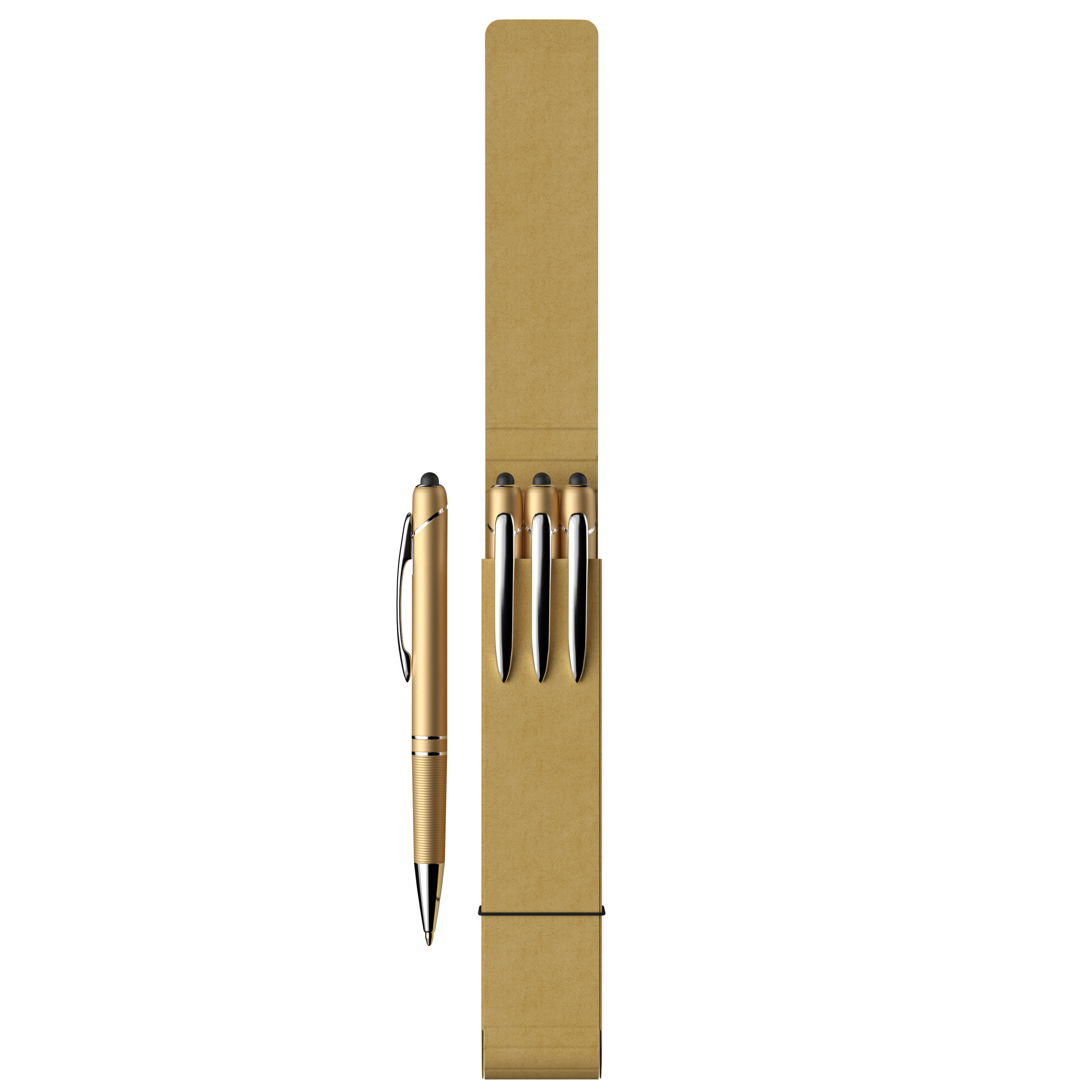 3-Piece Glacio Pen Set with Recycled Case 1