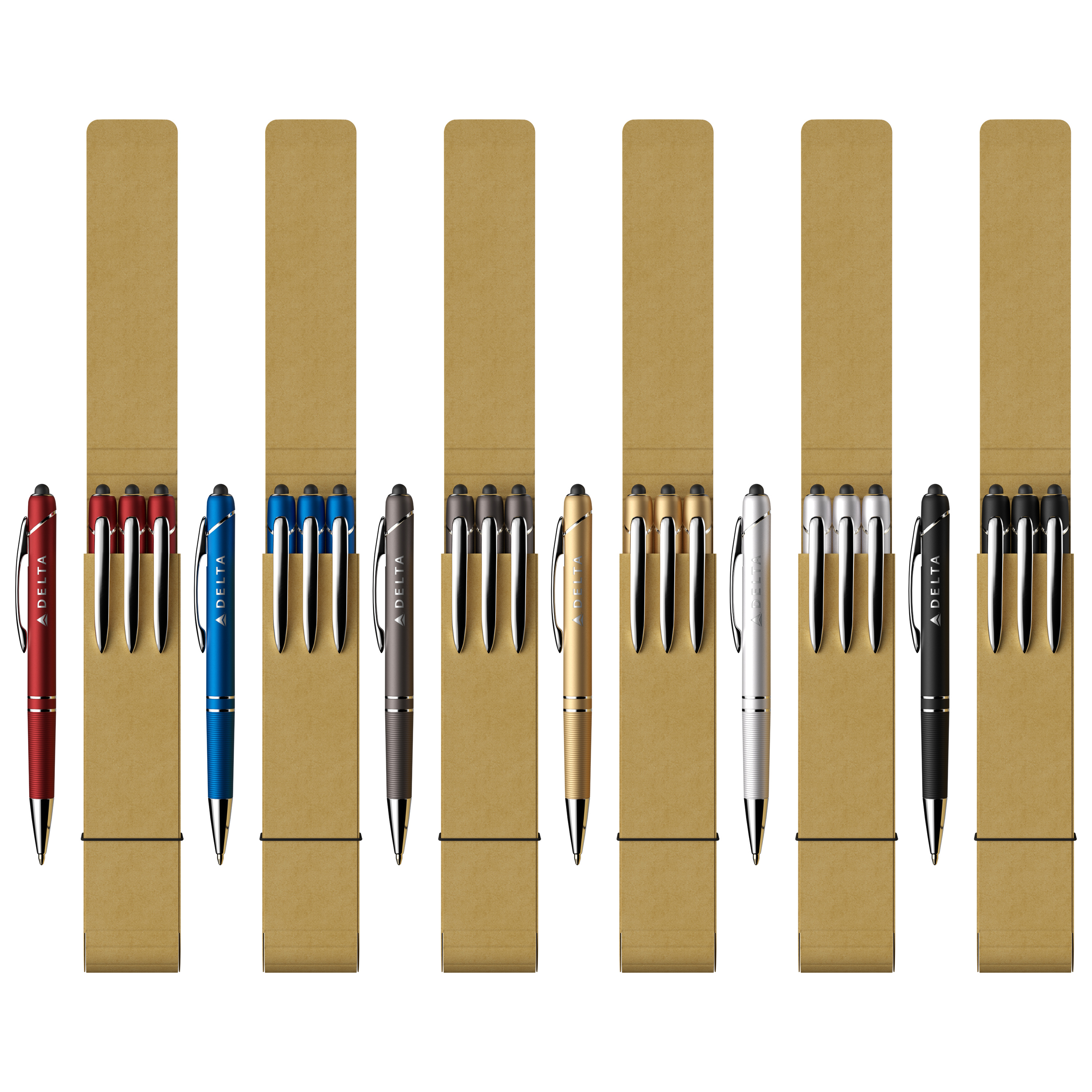 3-Piece Glacio Pen Set with Recycled Case 1